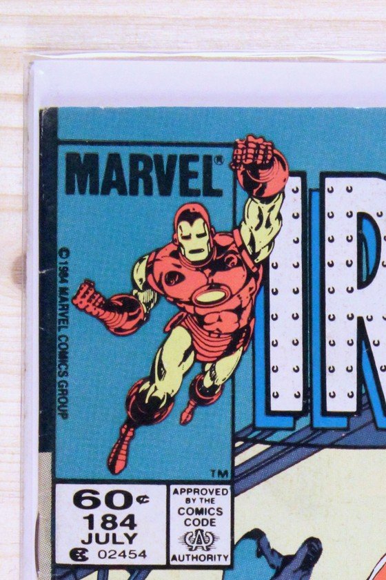 Iron Man #184 – Marvel (1984) 7.5 VF- Newsstand Edition