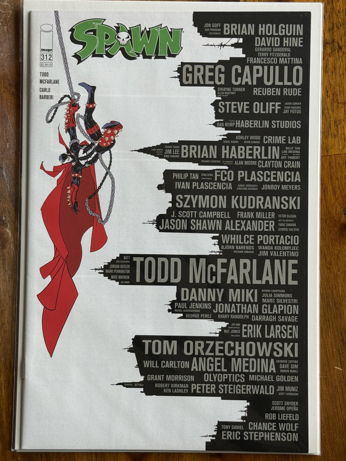 Spawn #312 – Image (2020) 9.6 NM+ Todd McFarlane story