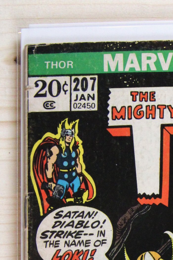 Thor #207 – Marvel (1973) 5.0 VG/FN