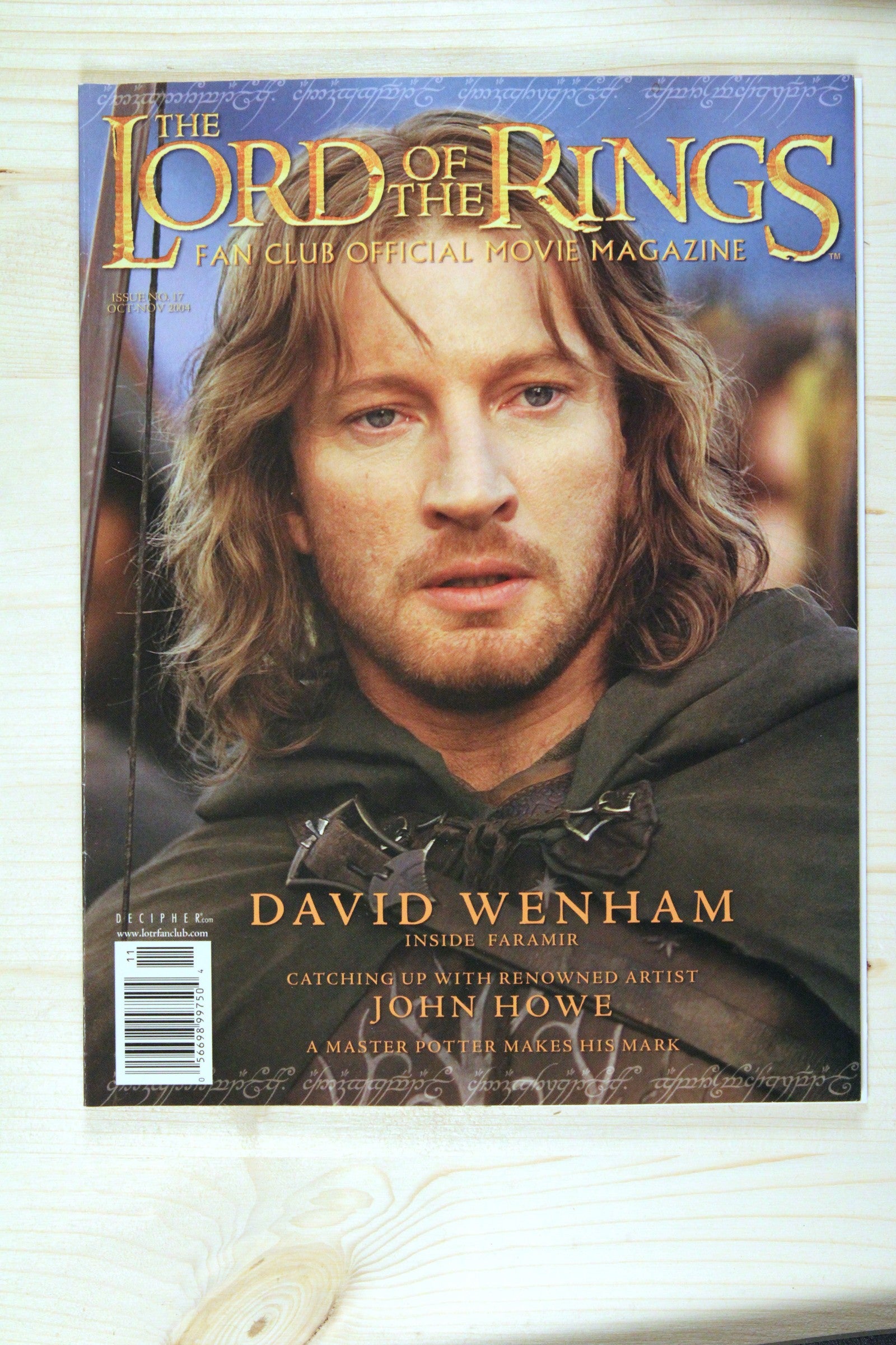 Lord of the Rings Fan Club Magazine #1-17 (2003) Full Run
