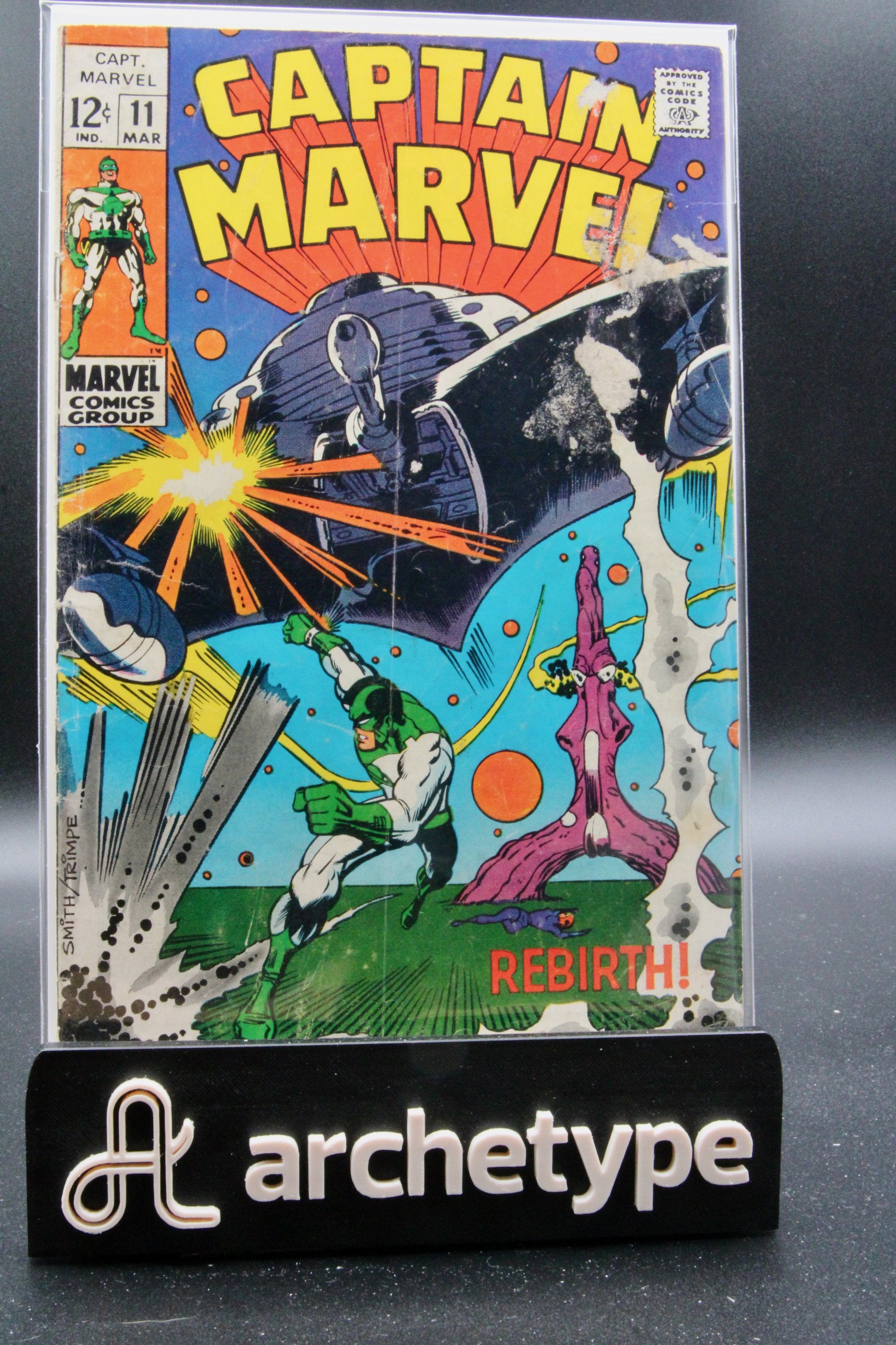 Captain Marvel #11 – Marvel (1969) 4.5