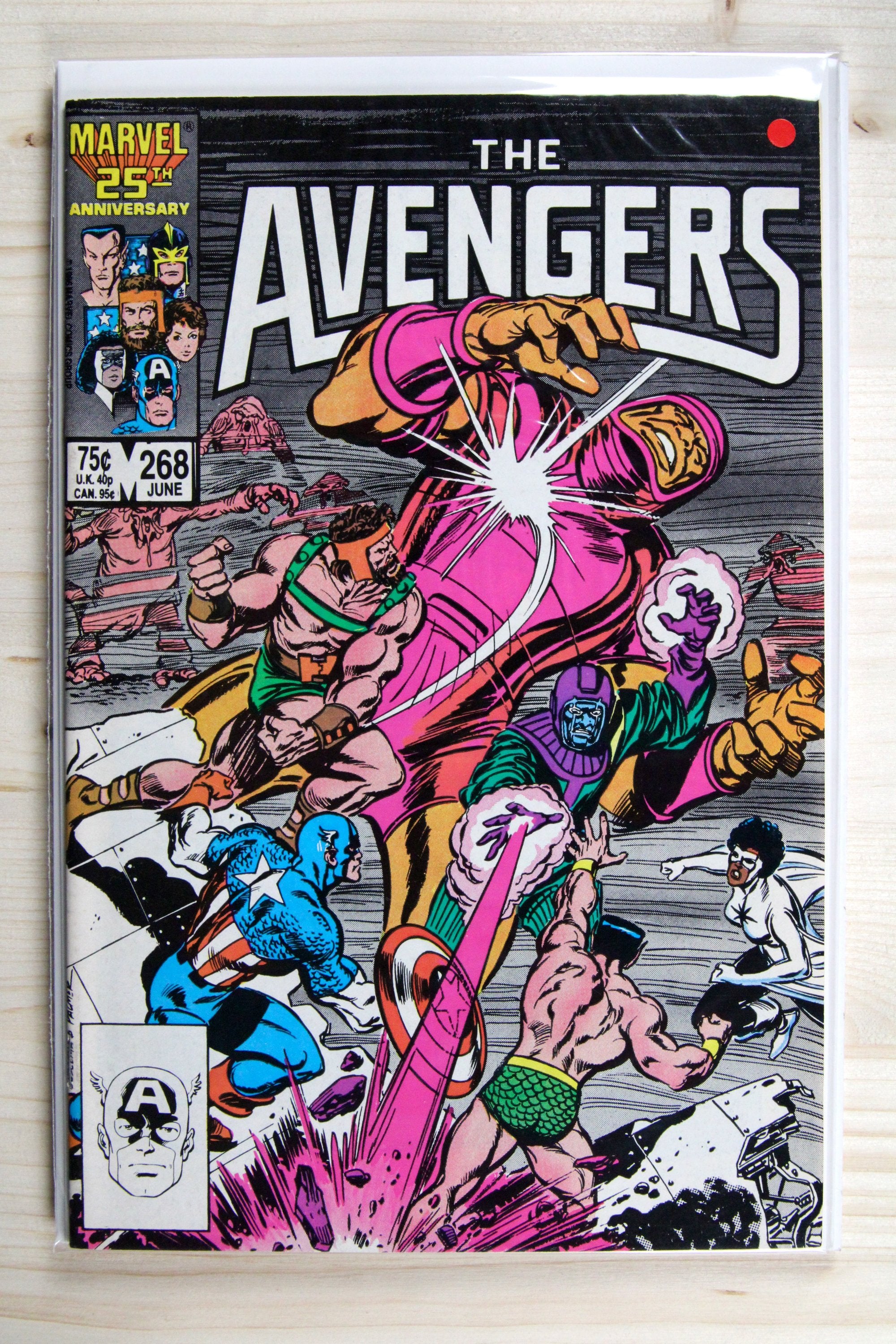 The Avengers #268 – Marvel (1986) 8.0 VF Once and Future Kang