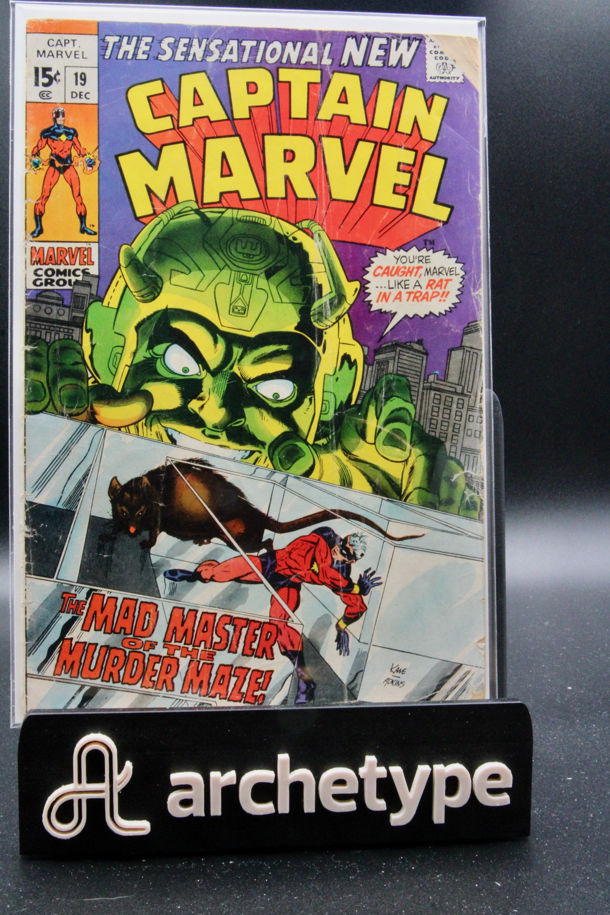 Captain Marvel #19 – Marvel (1969) 4