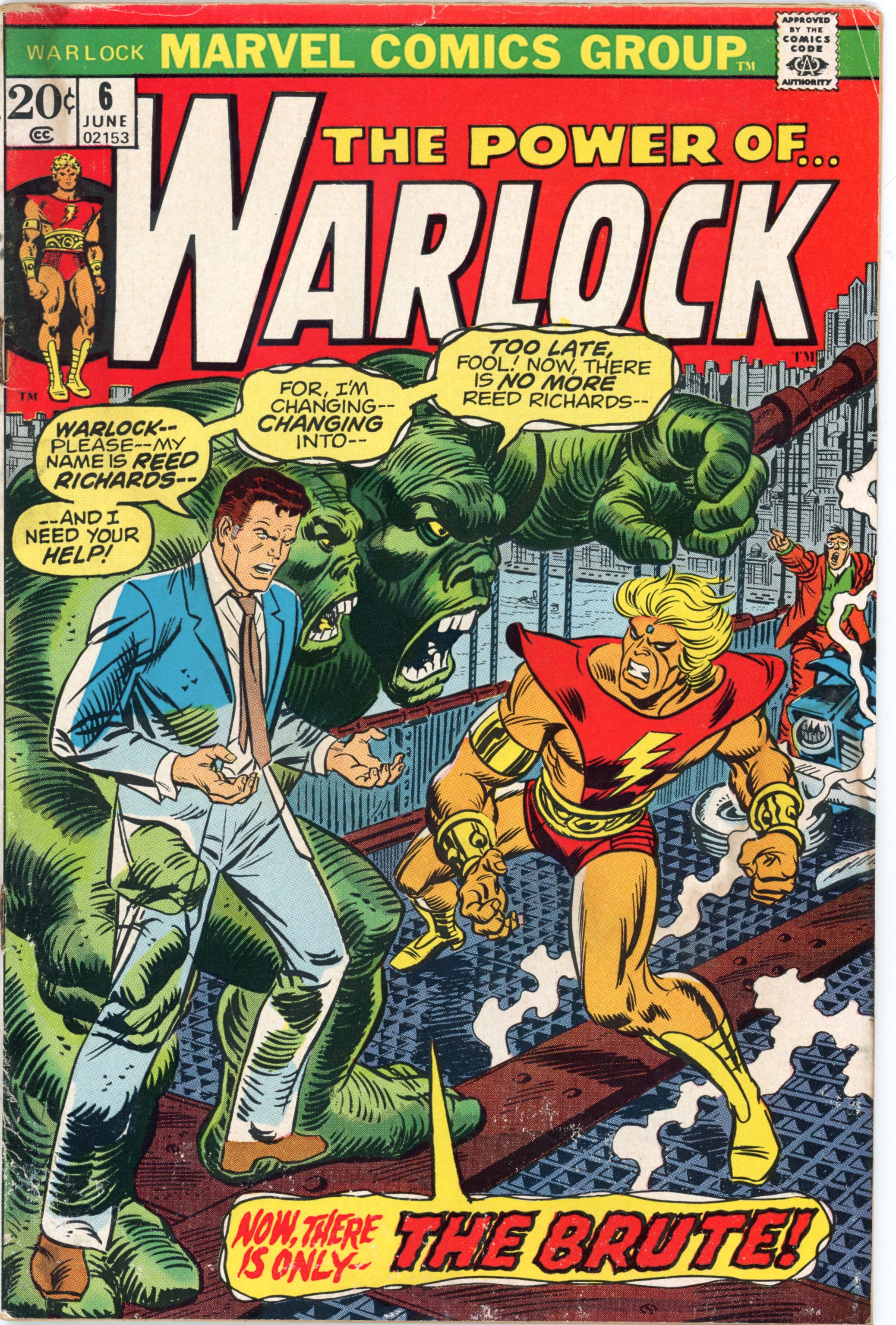 Warlock #1-15 – Marvel Comics (1972) Near Full Series (Missing #7,14) Box11