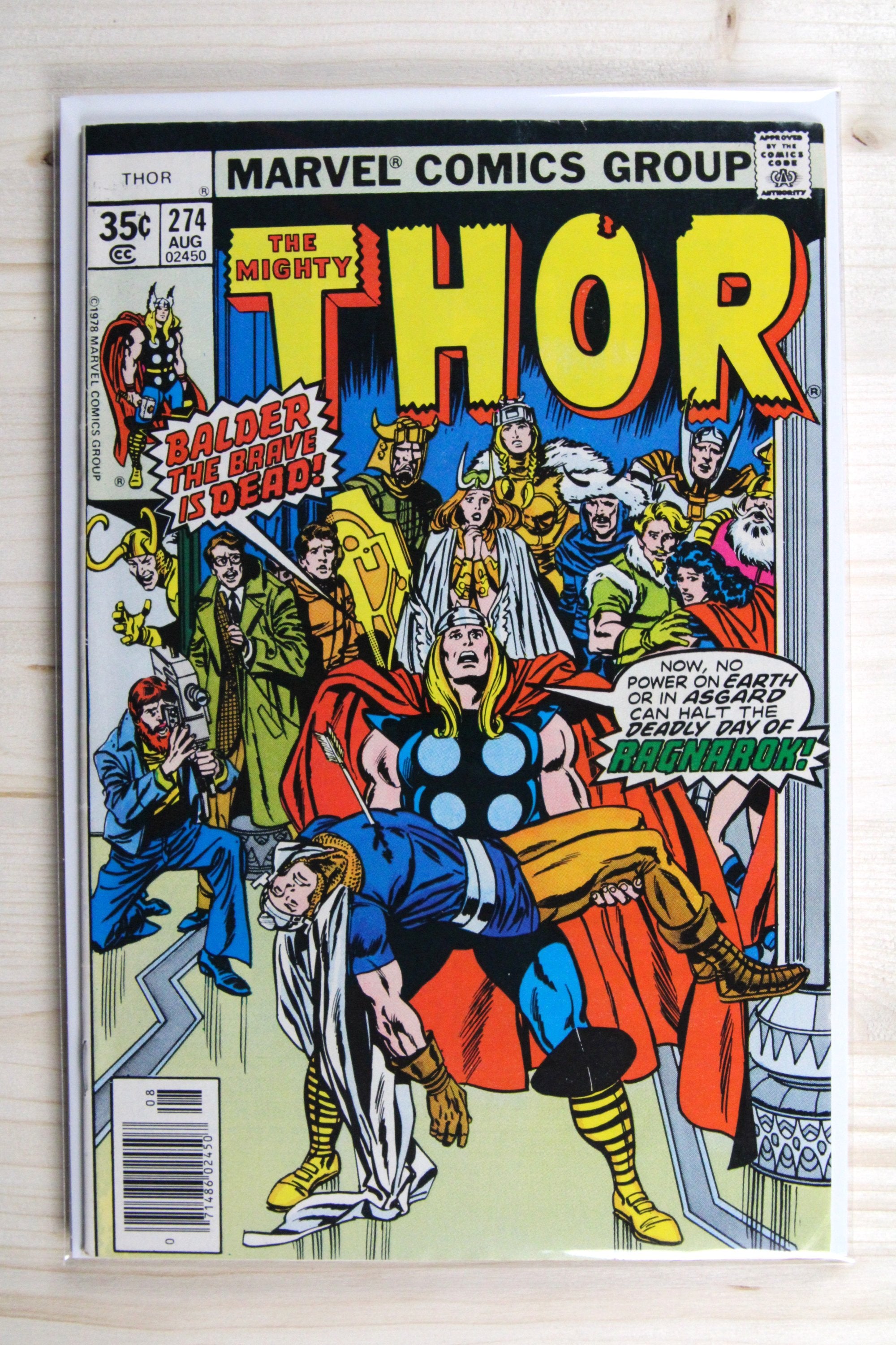 Thor #274 – Marvel (1978) 8.0 VF Ragnarok