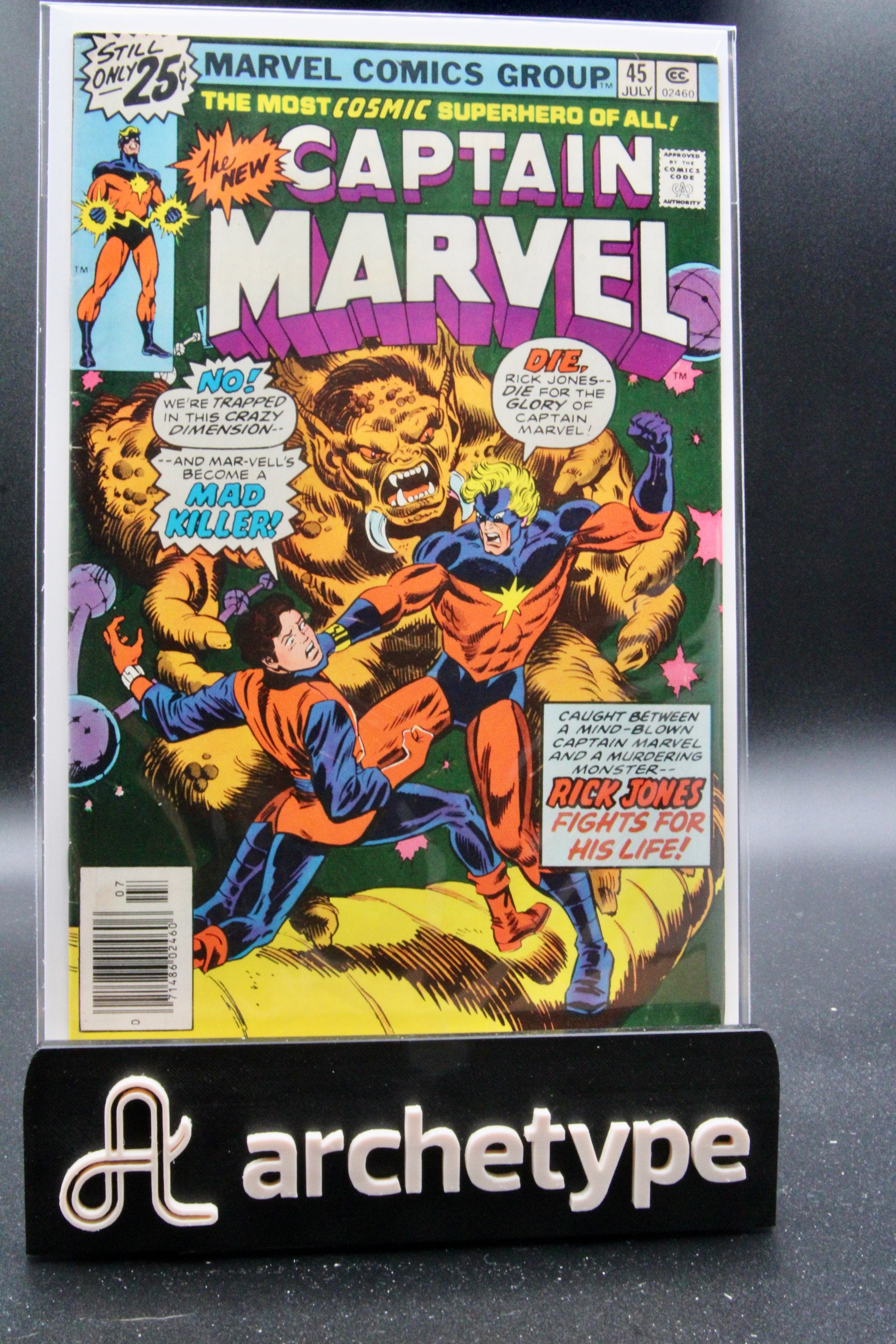 Captain Marvel #45 – Marvel (1976) 6.5