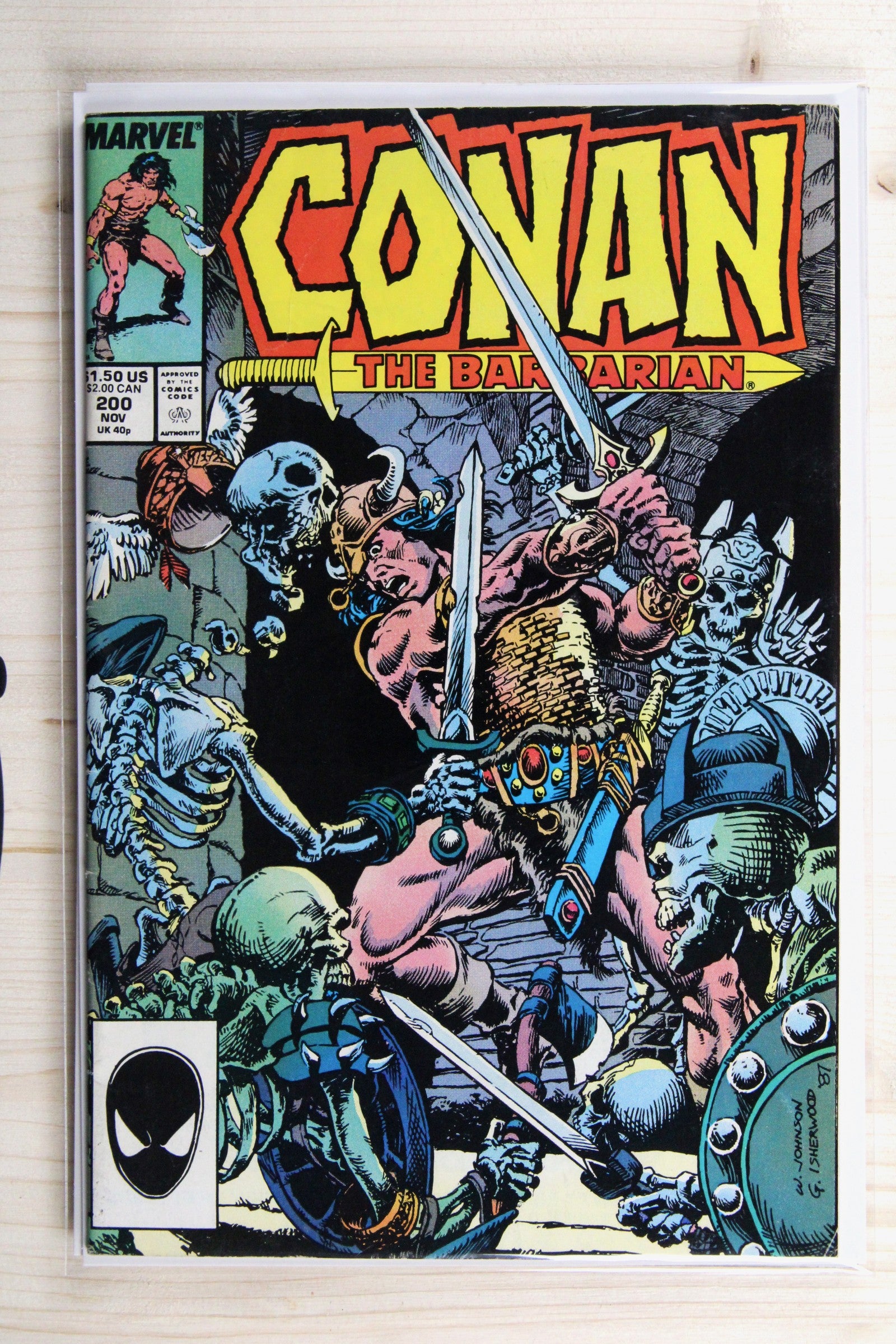 Conan the Barbarian #200 – Marvel (1987) 8.5 VF+