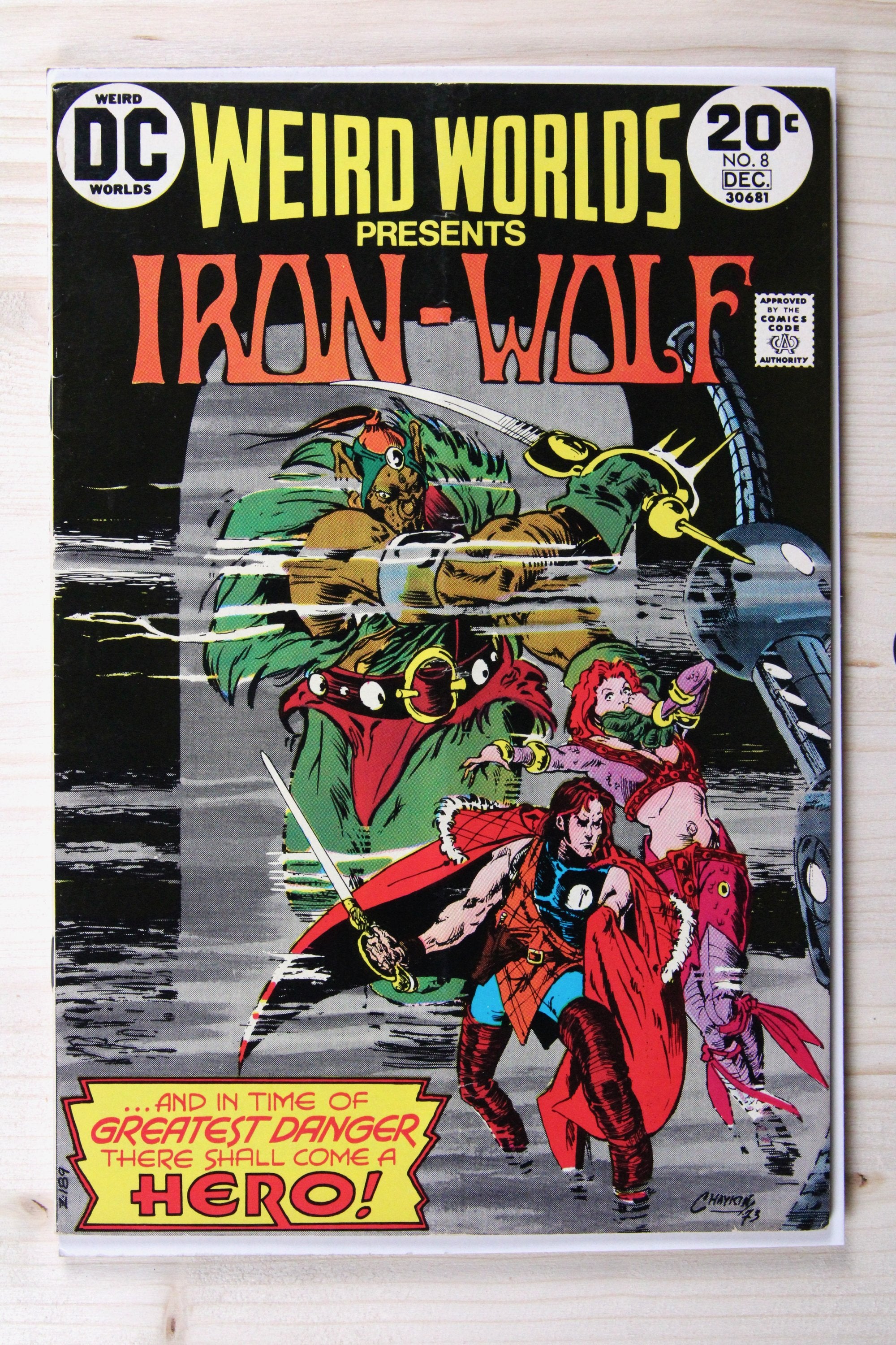 Weird Worlds #8 – DC (1973) 5.5 FN-