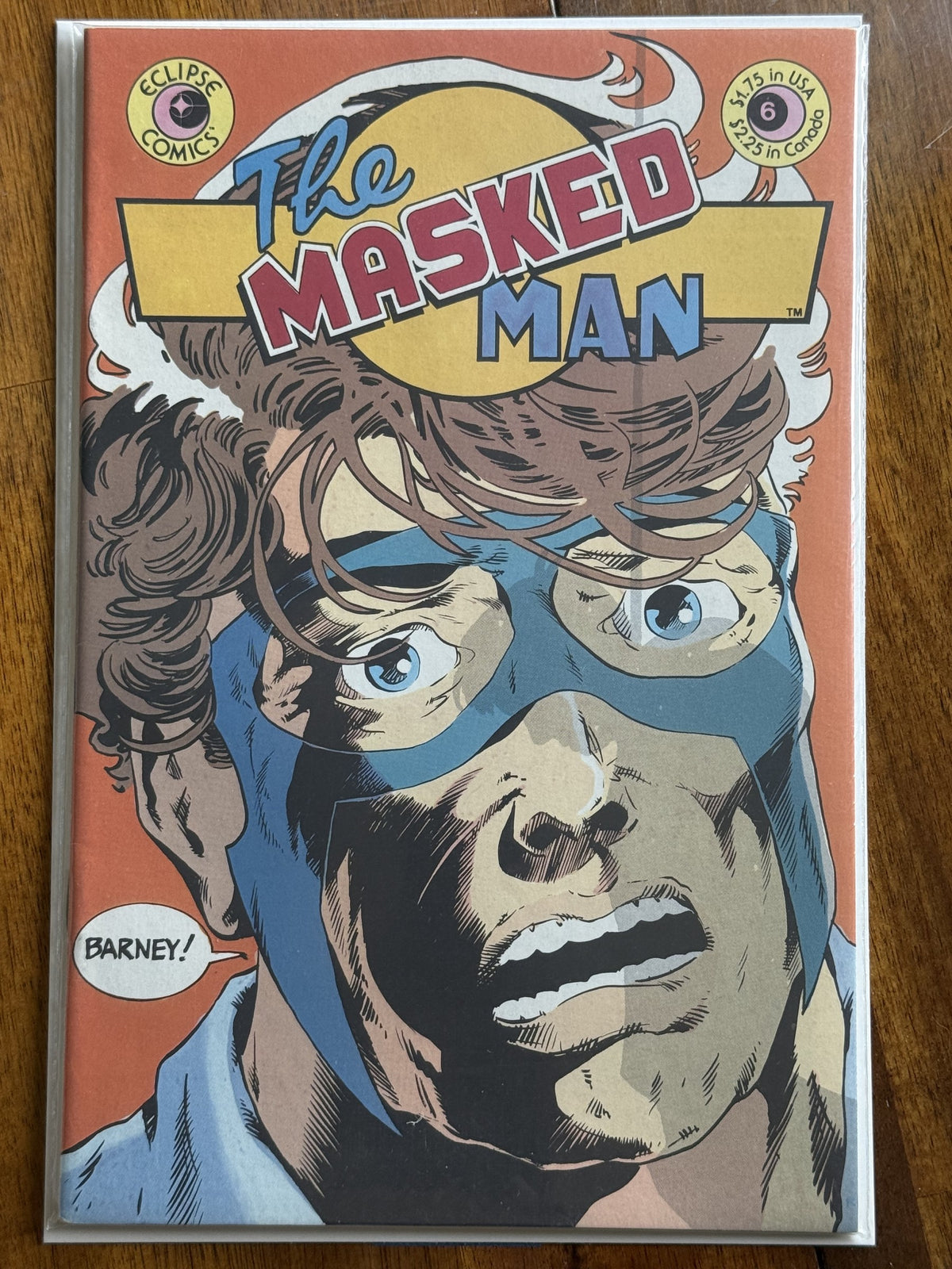 Masked Man #1-12 – Eclipse (1984) Full Series Set