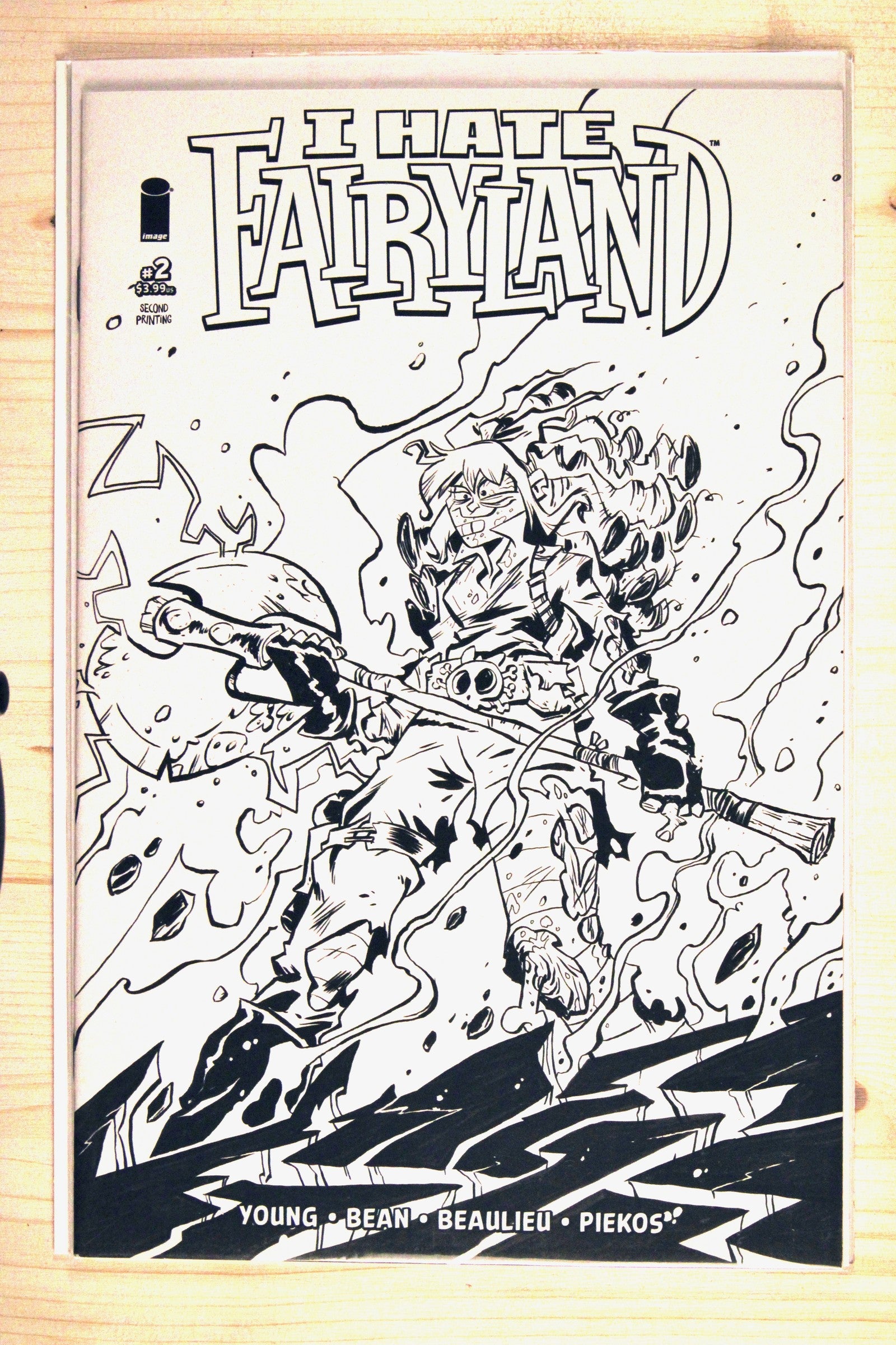 I Hate Fairyland #2 – Image (2022) 9.6 NM+ 2nd Print Sketch Variant