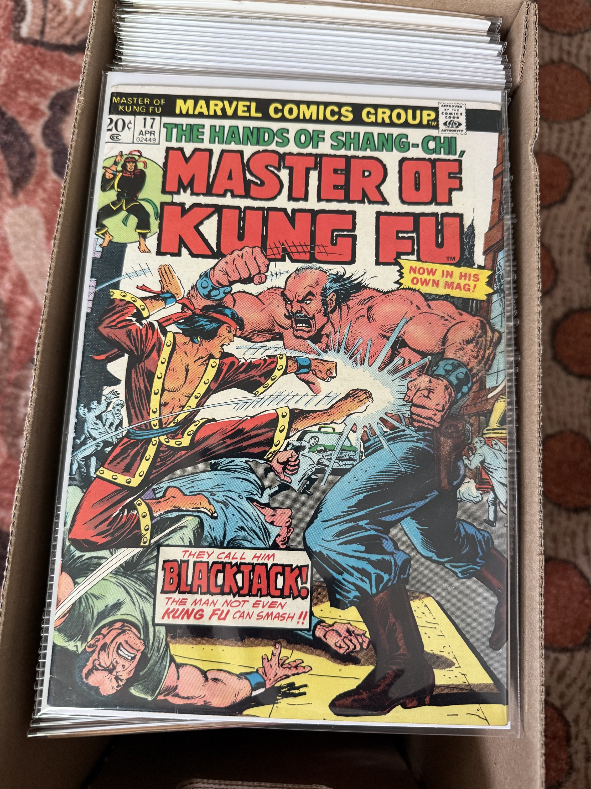 Shang-Chi, Master of Kung Fu #17-125 + King Sized & Annuals – Marvel (1975) (114 Issues)