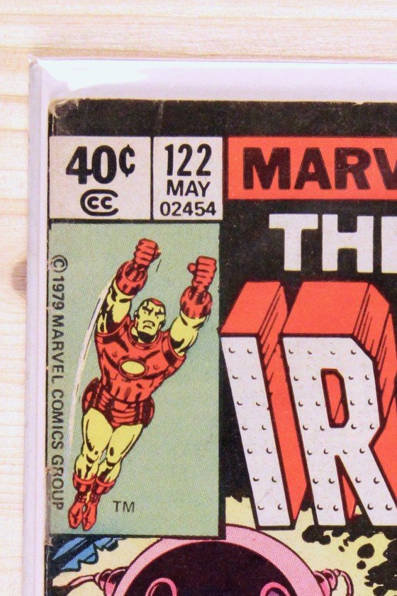 The Invincible Iron Man #122 – Marvel (1979) 5.5 FN- Newsstand Edition