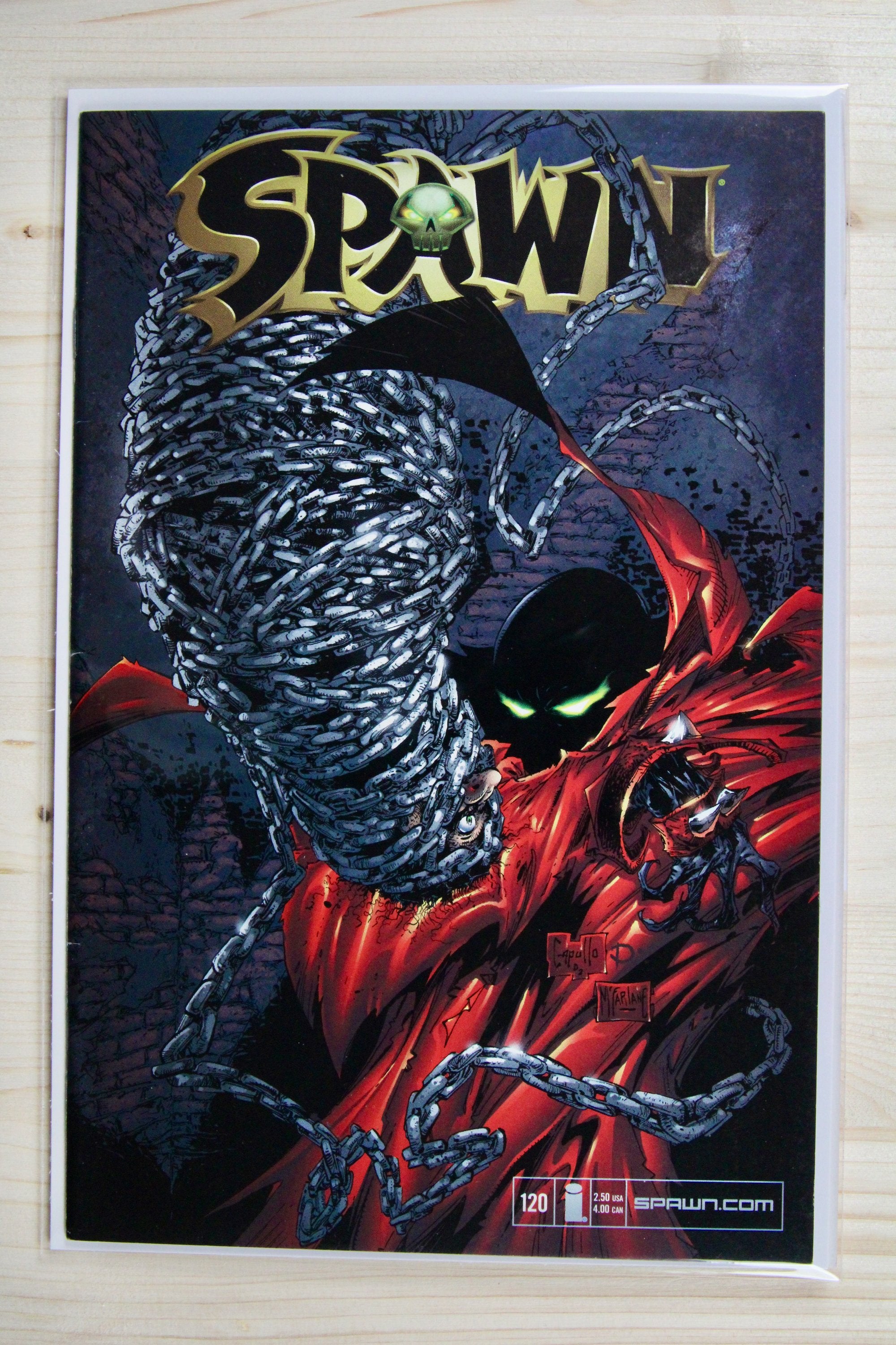 Spawn #120 – Image (2002) 9.0 VF/NM Todd McFarlane story