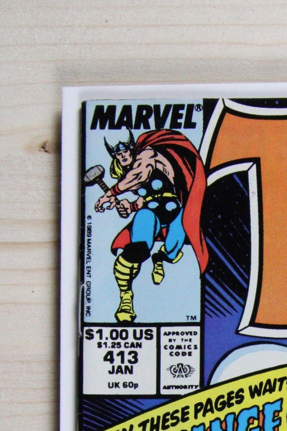 The Mighty Thor #413 – Marvel (1990) 9.0 VF/NM "Avengers" Acts of Vengeance | Joe Sinnott