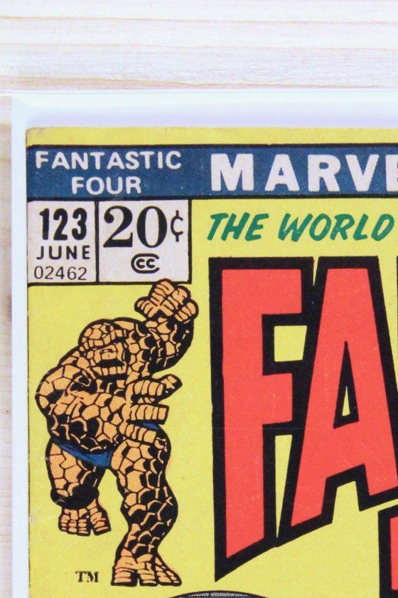 Fantastic Four #123 – Marvel (1972) 7.0 FN/VF Joe Sinnott | Stan Lee story