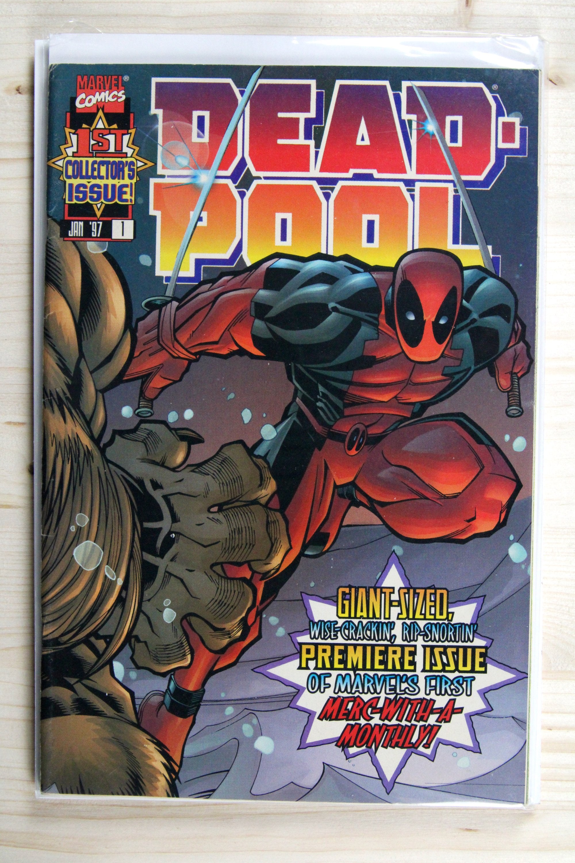 Deadpool #1 – Marvel (1997) 9.0 VF/NM Newsstand