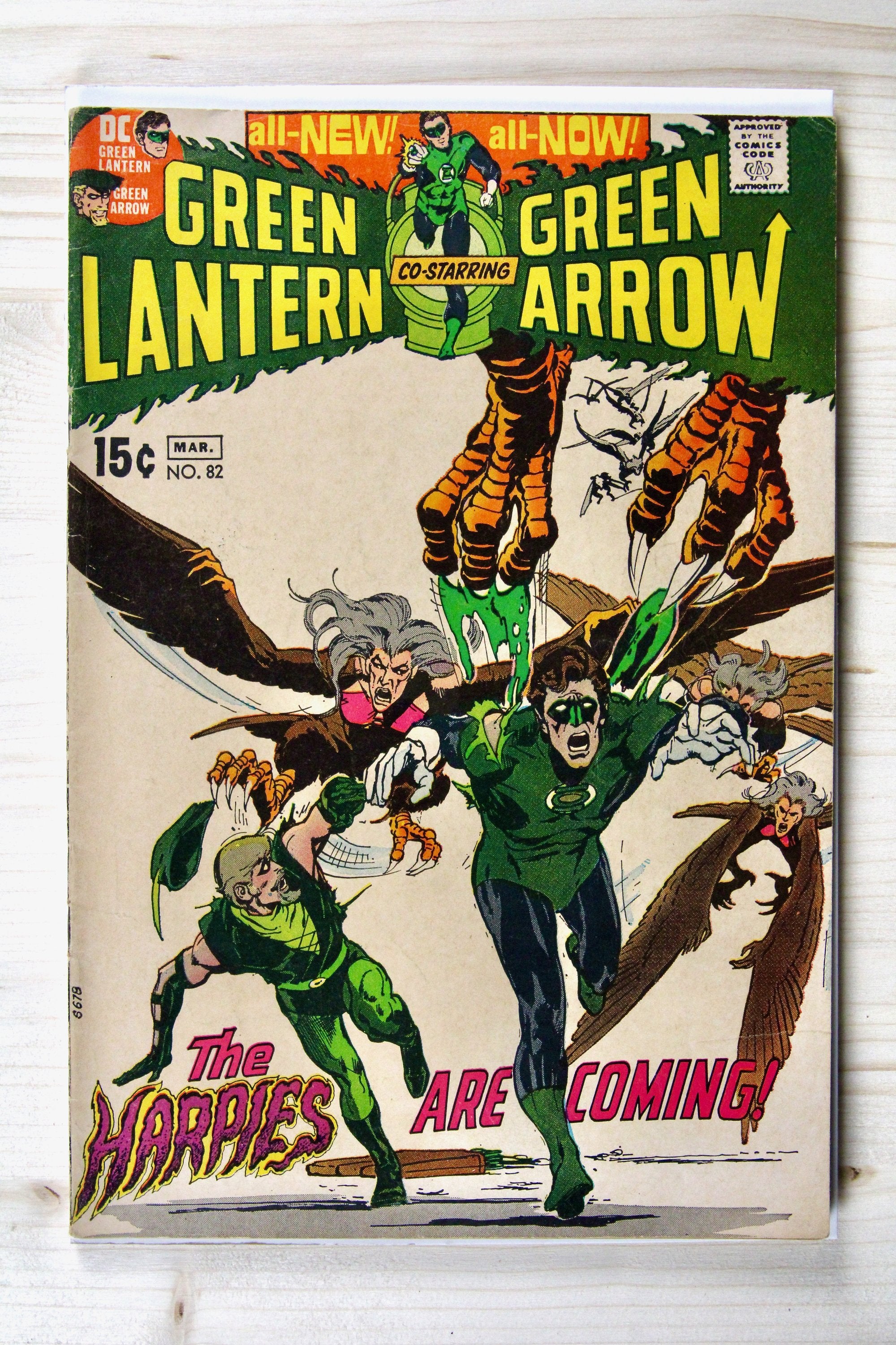 Green Lantern #82 – DC (1971) 4.5 VG+ Neal Adams art