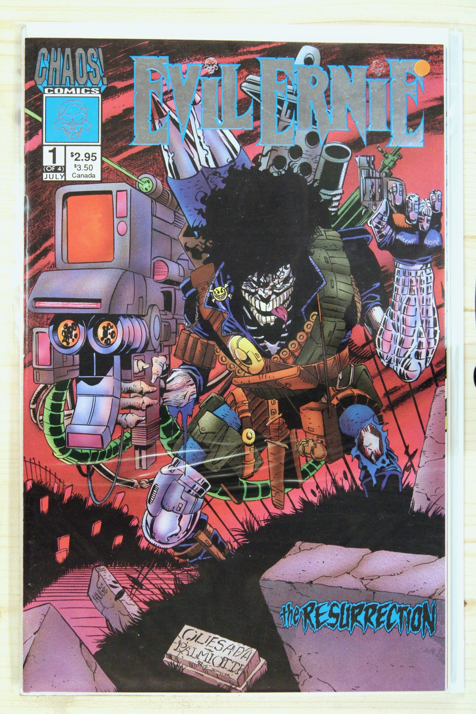Evil Ernie: The Resurrection #1 – Chaos! (1993) 9.4 NM
