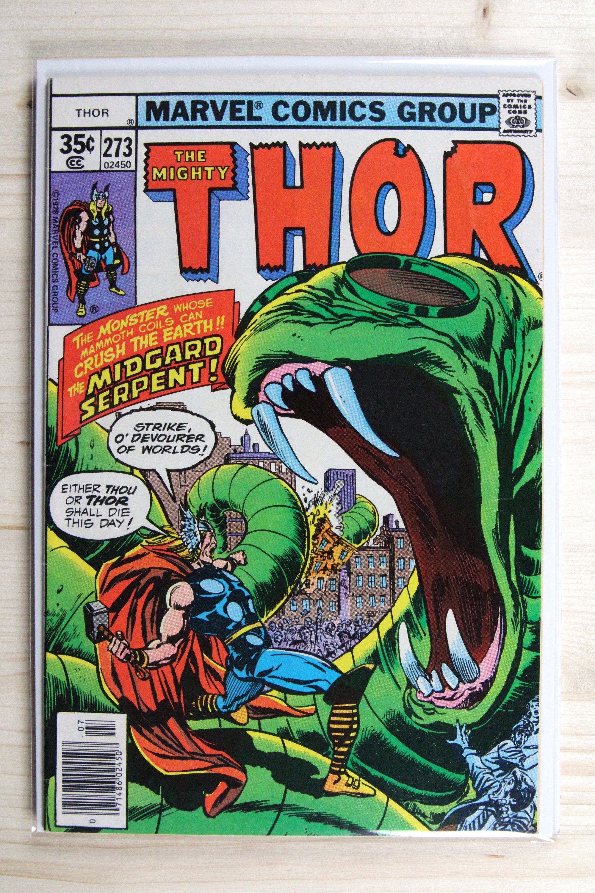 Thor #273 – Marvel (1978) 8.0 VF Ragnarok