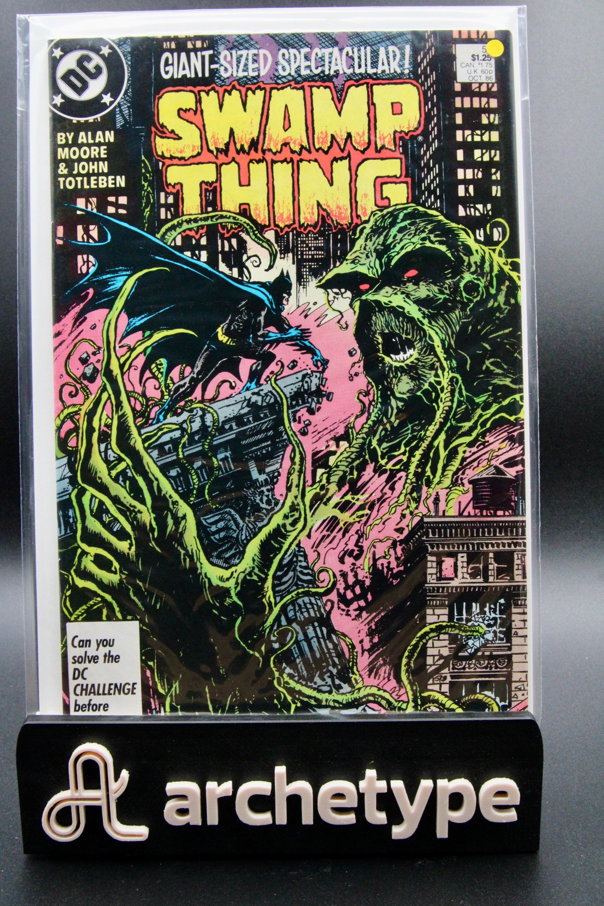 Swamp Thing Annual #5 – DC (1989) 9.2 NM- Neil Gaiman story