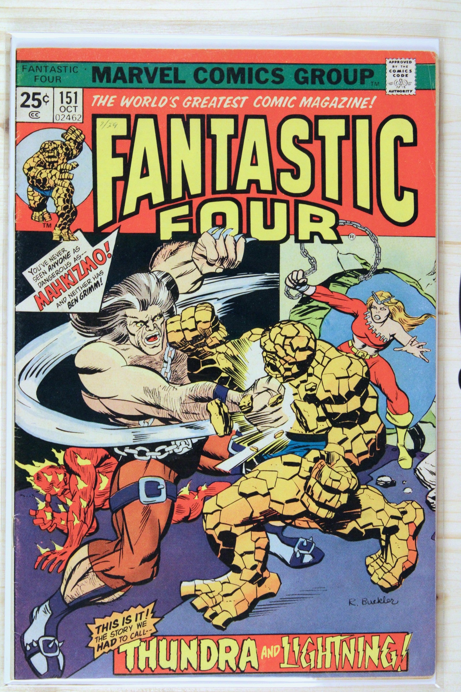 Fantastic Four #151 – Marvel (1974) 6.5 FN+ Joe Sinnott