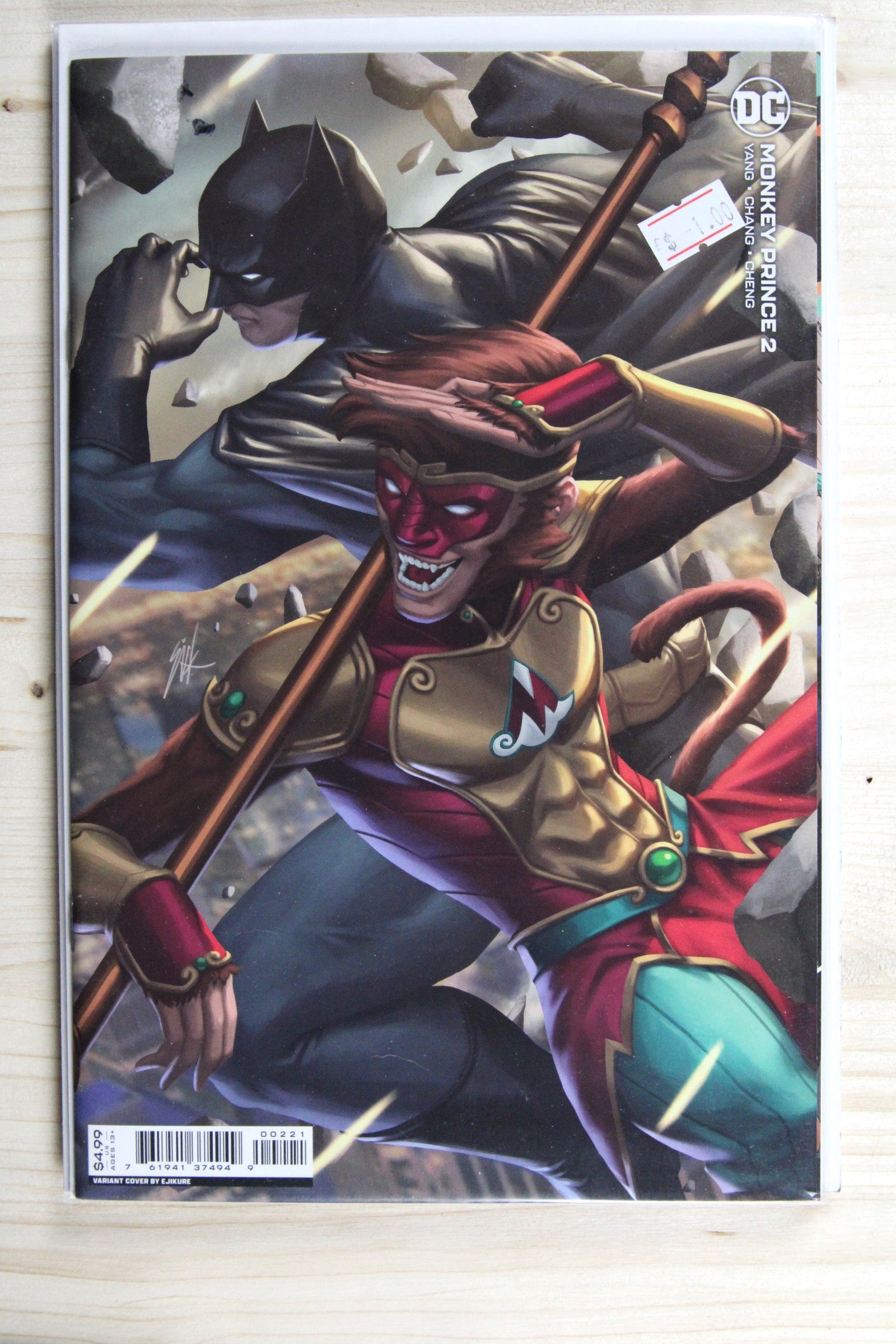 Monkey Prince #2 – DC (2022) 9.6 NM+ Ejikure Variant