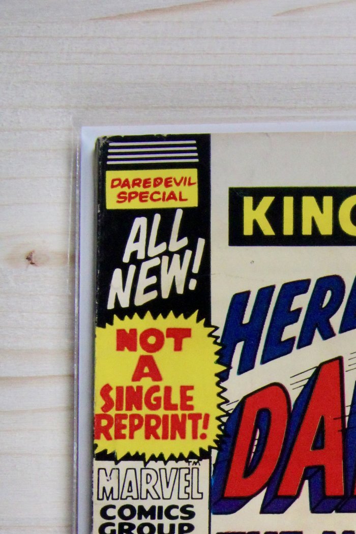 Daredevil #1 – Marvel (1967) 6.0 FN Jack Kirby cover | Stan Lee story | King-Size Special reprint edition