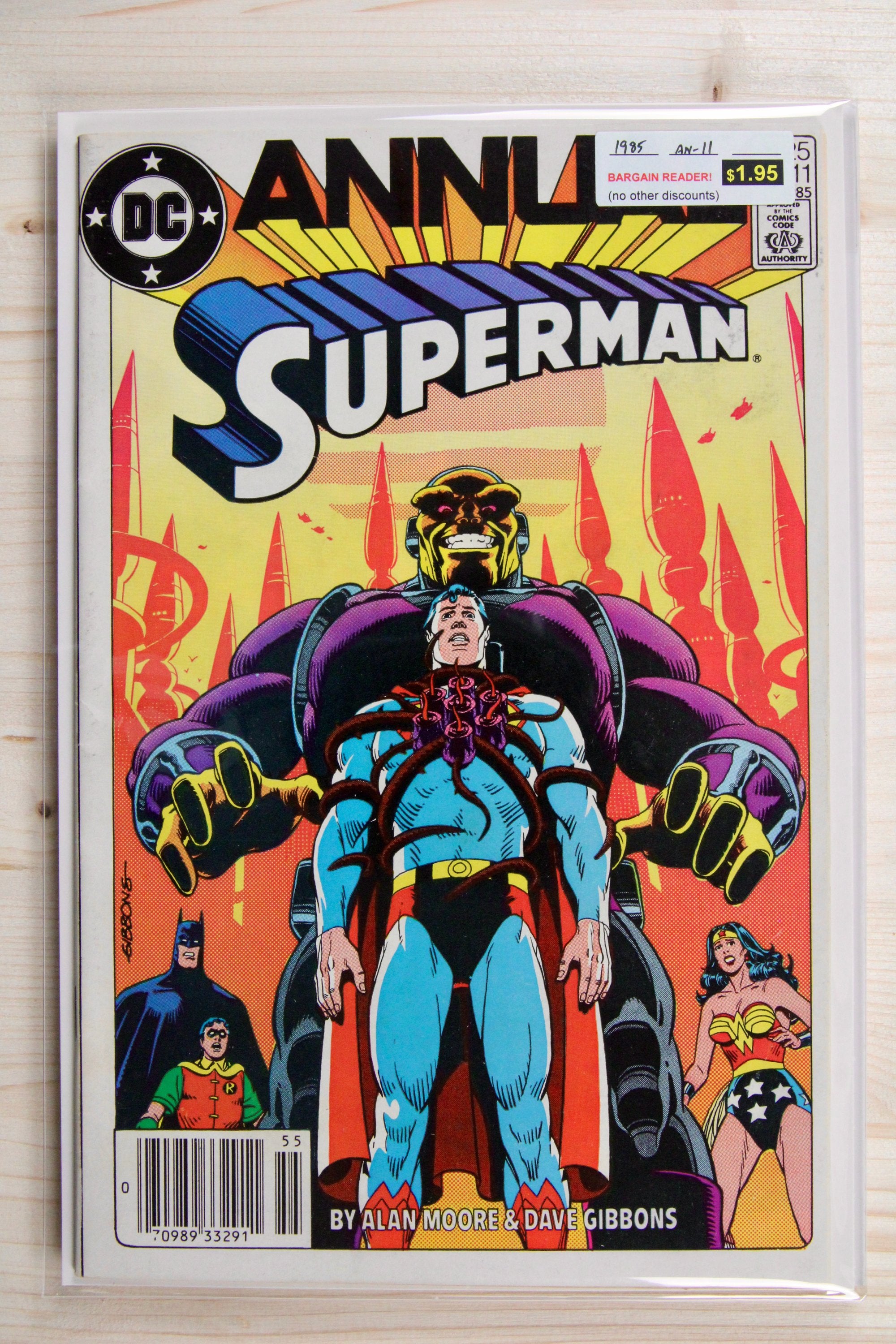 Superman Annual #11 – DC (1985) 7.5 VF- Alan Moore story