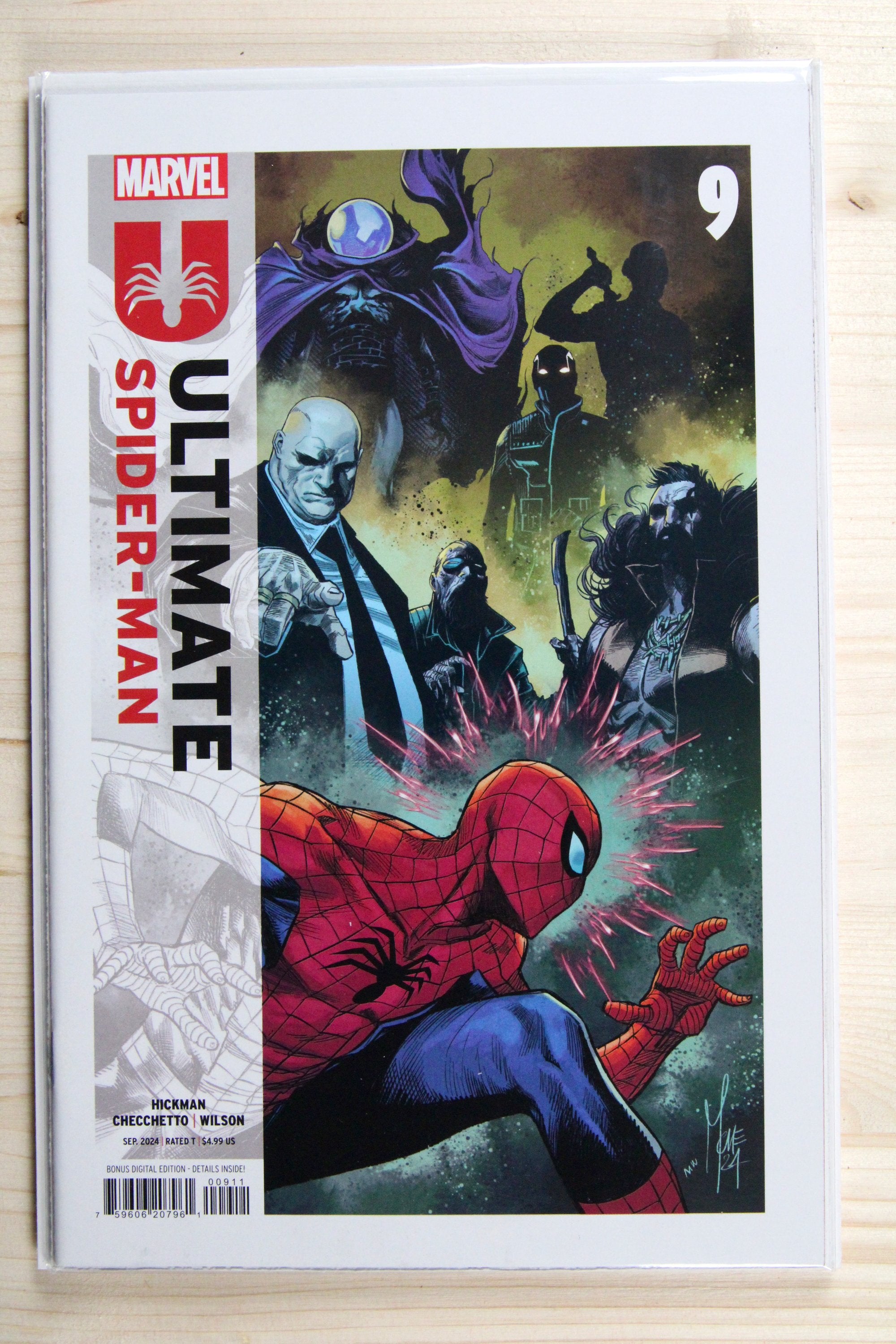 Ultimate Spider-Man #9 – Marvel (2024) 9.6 NM+ Jonathan Hickman story