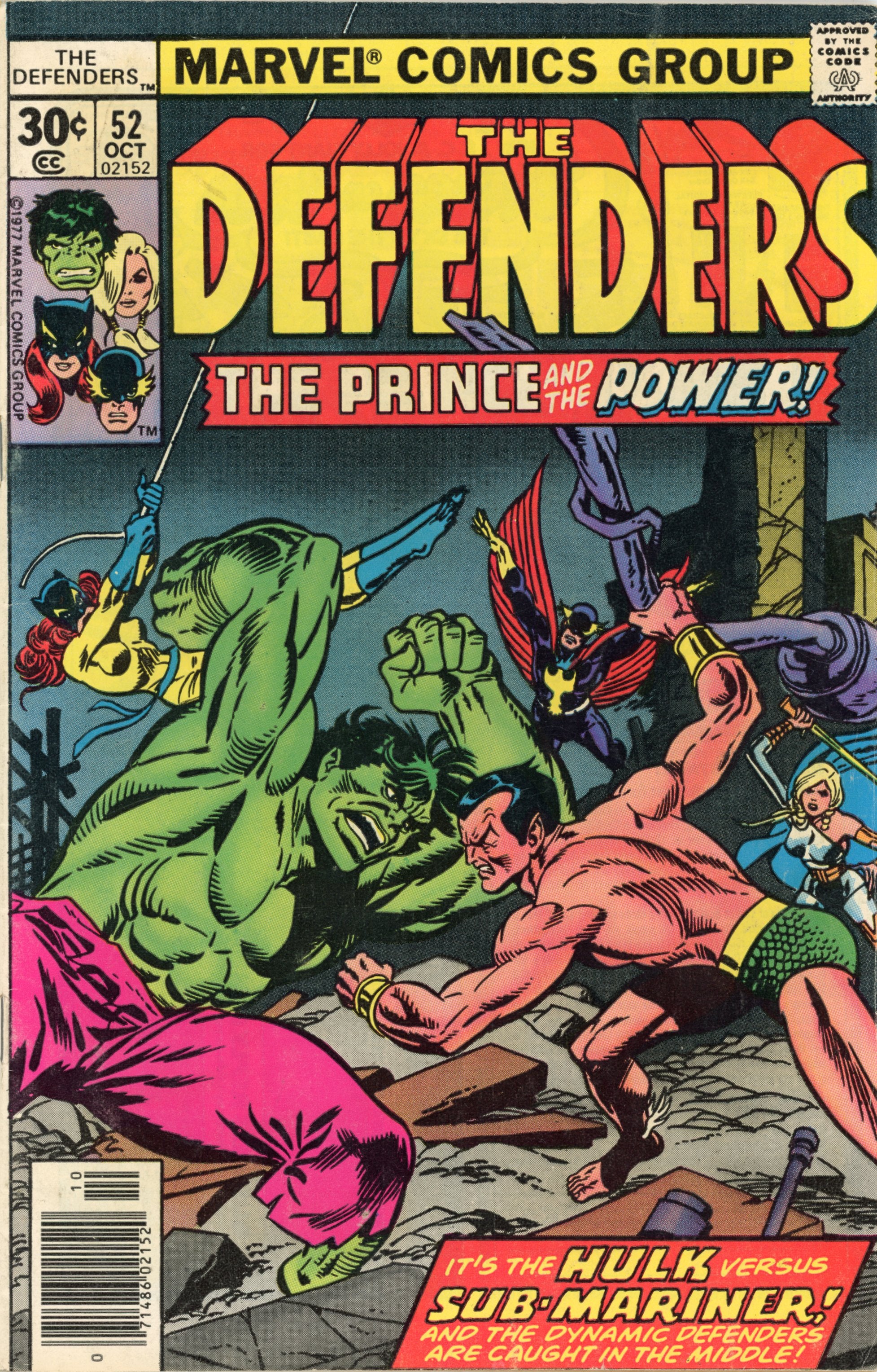 The Defenders #52 – Marvel (1977) Mark Jewelers