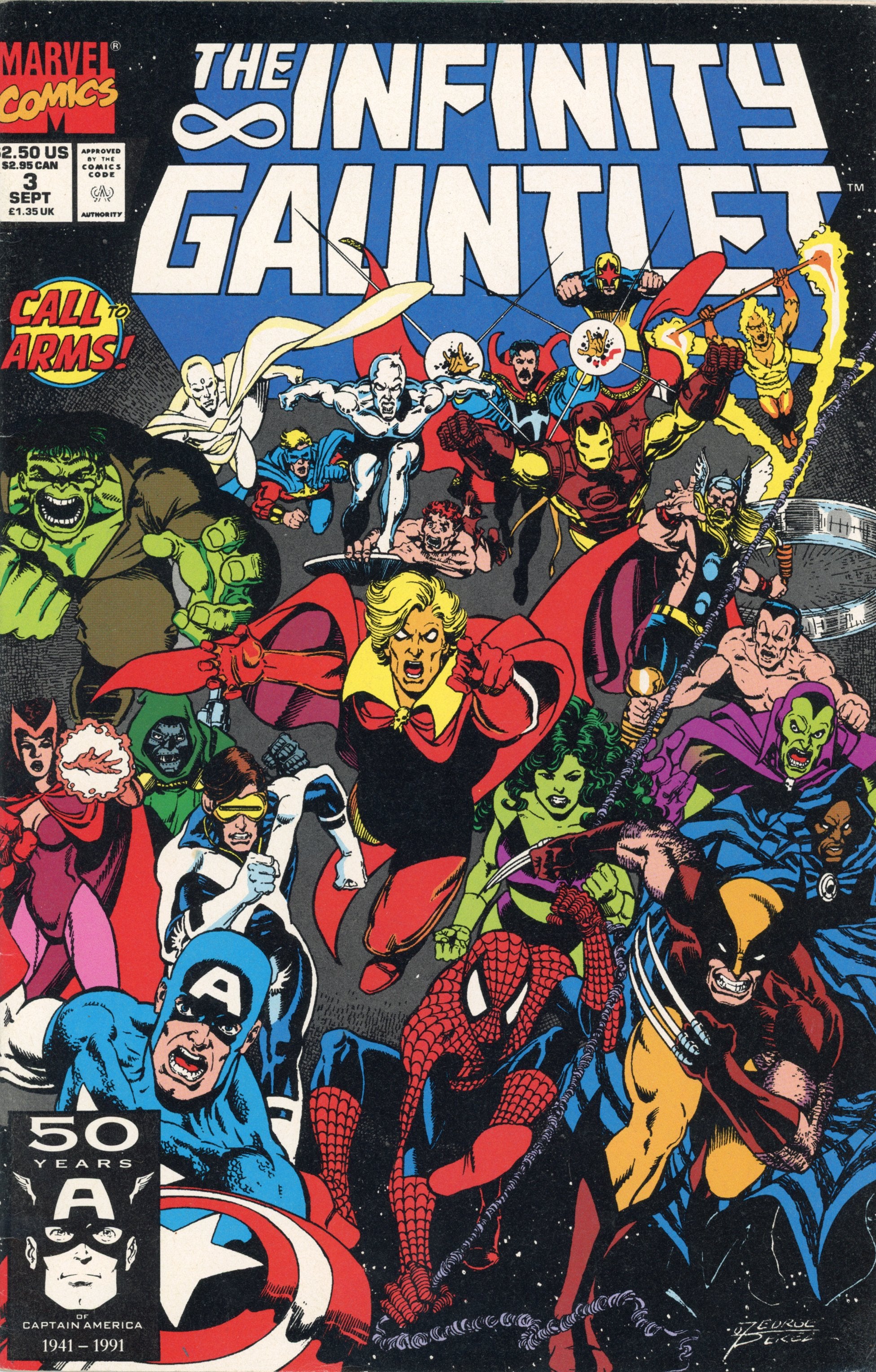 The Infinity Gauntlet, Crusade, War Full Series – Marvel (1991) Complete