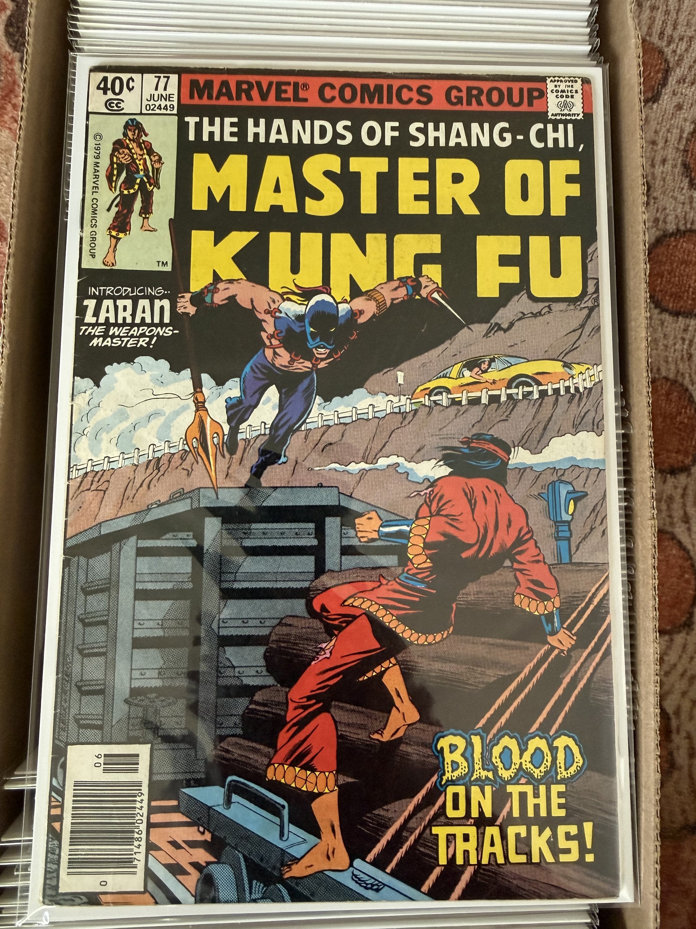 Shang-Chi, Master of Kung Fu #17-125 + King Sized & Annuals – Marvel (1975) (114 Issues)