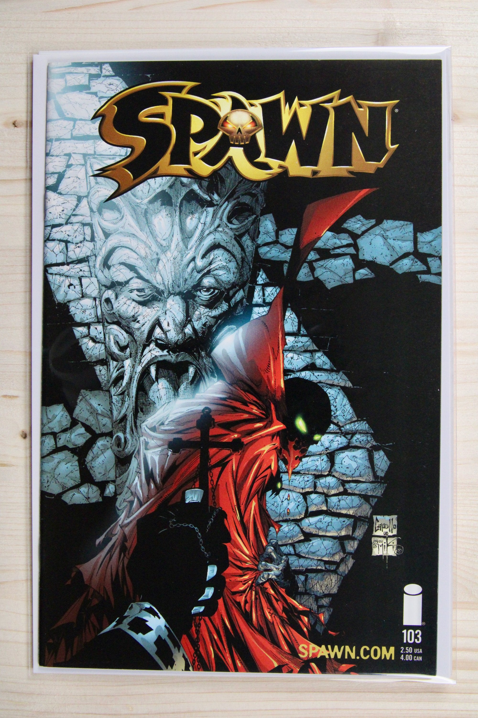 Spawn #103 – Image (2001) 9.4 NM Greg Capullo art | Todd McFarlane story