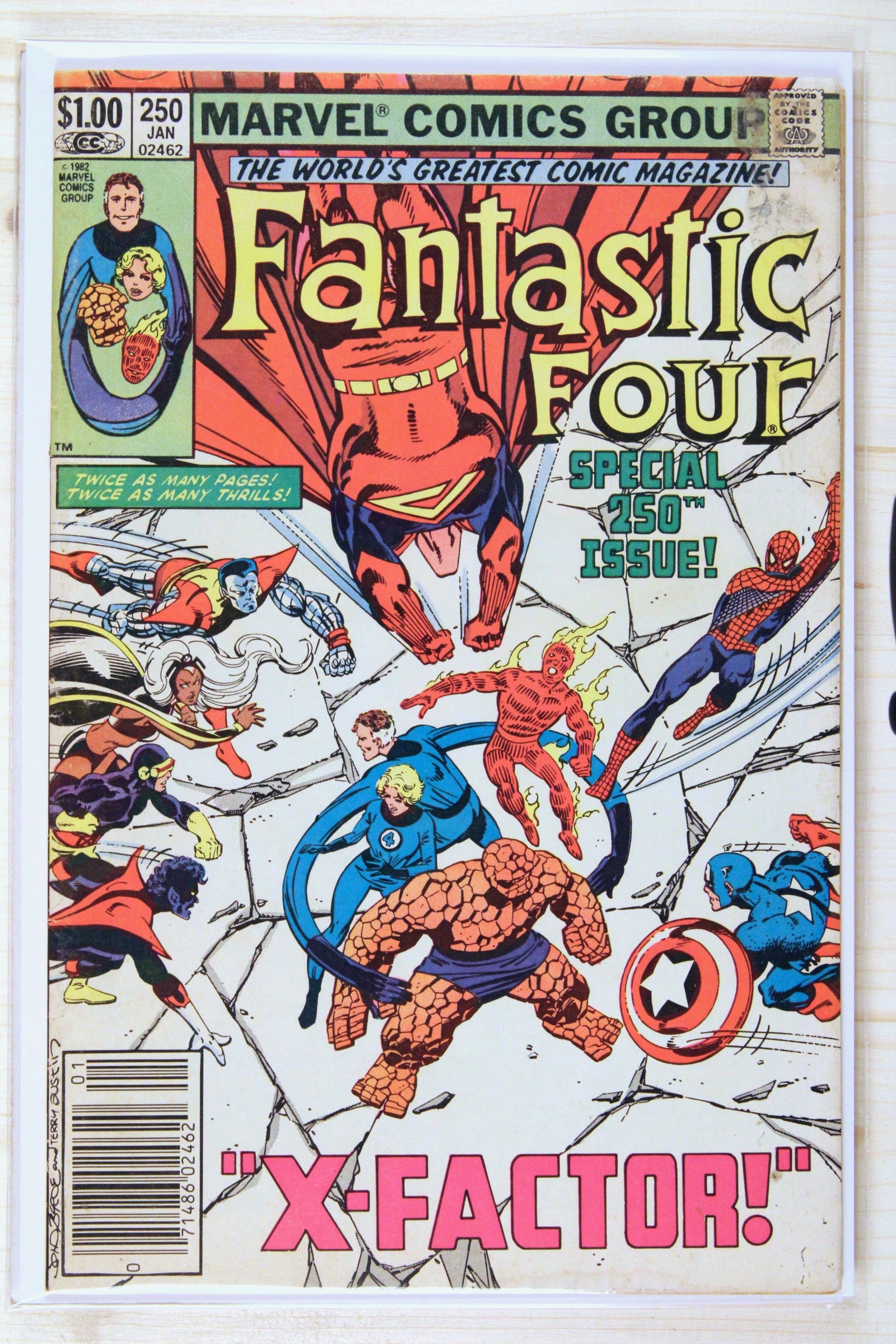 Fantastic Four #250 – Marvel (1983) 6.5 FN+ John Byrne story | Terry Austin cover | Newsstand Edition
