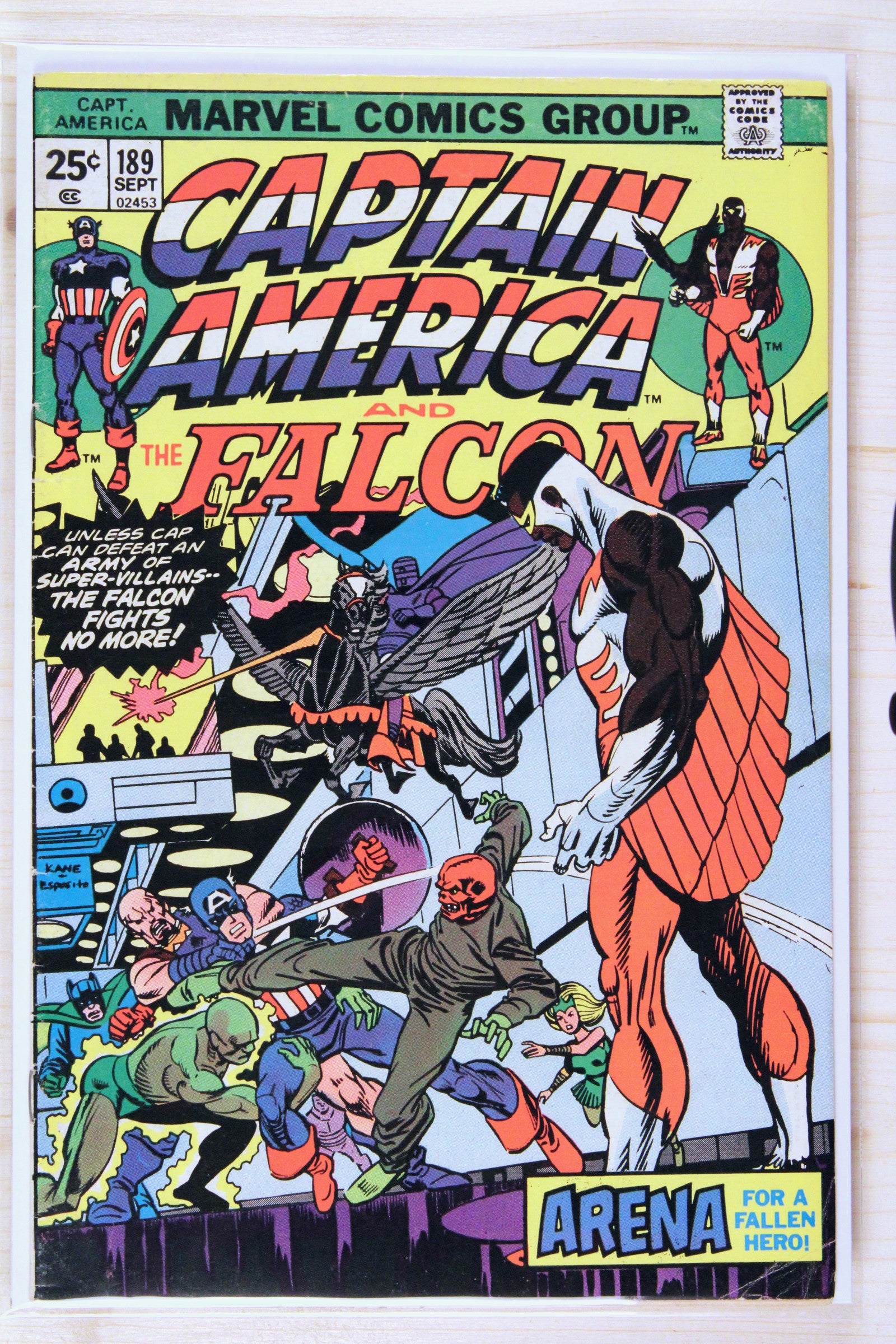 Captain America #189 – Marvel (1975) 5.5 FN-