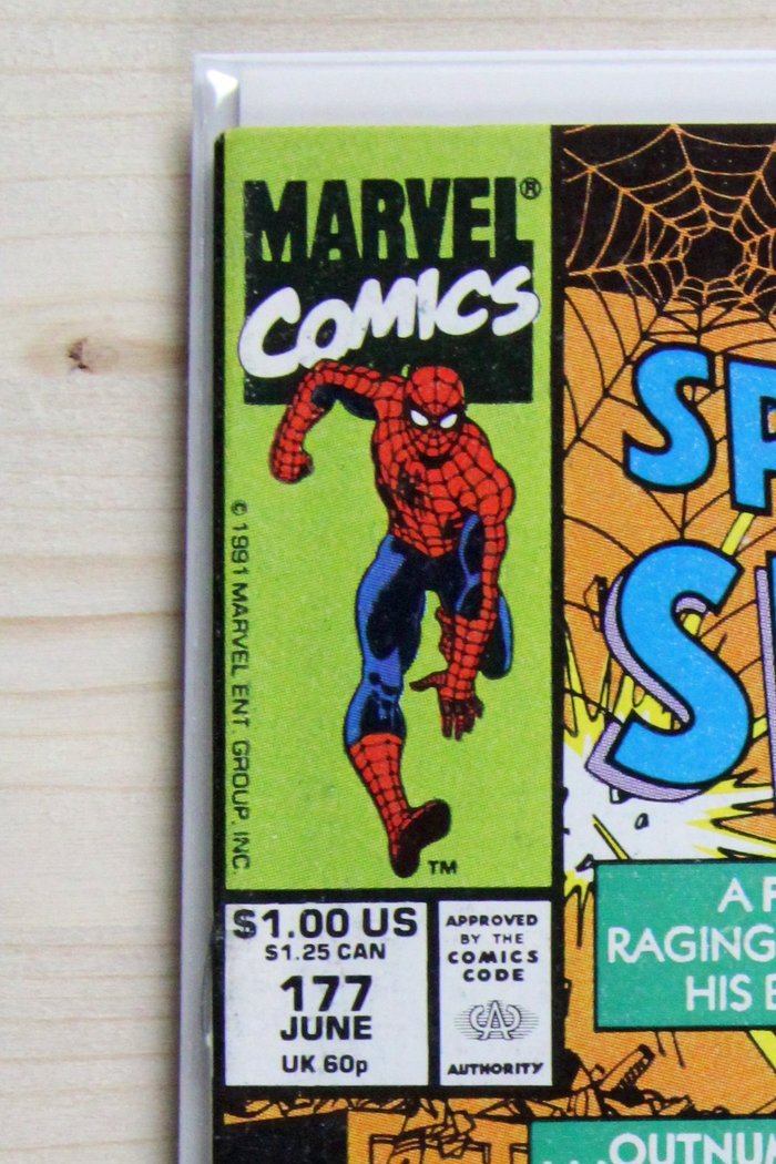 The Spectacular Spider-Man #177 – Marvel (1991) 9.2 NM-
