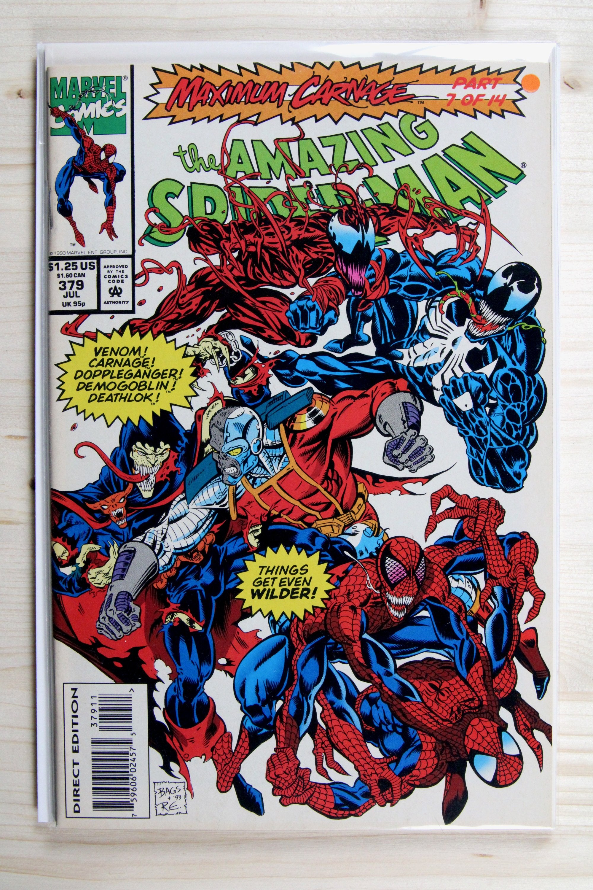The Amazing Spider-Man #379 – Marvel (1993) 8.0 VF