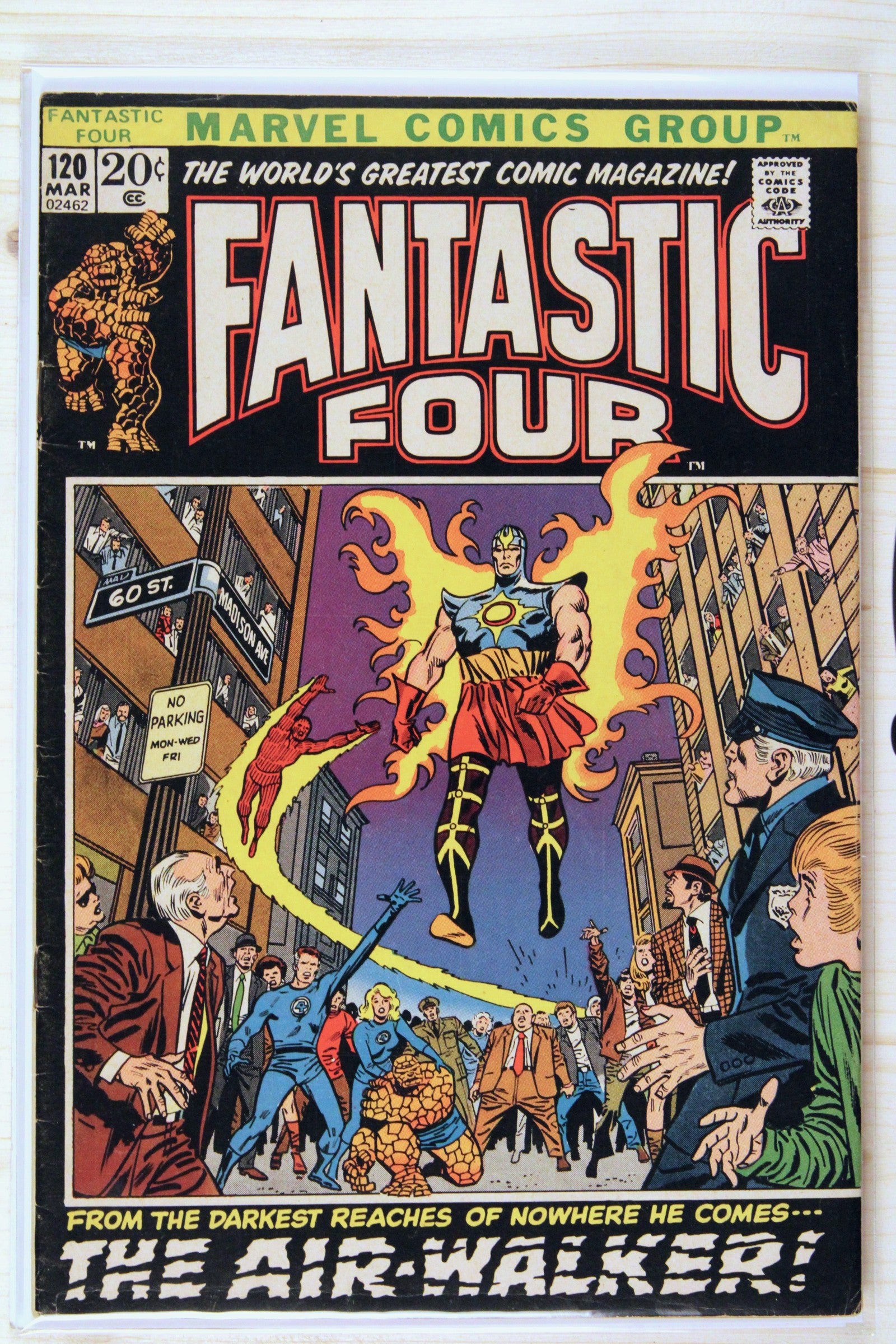 Fantastic Four #120 – Marvel (1972) 6.5 FN+ Joe Sinnott | Stan Lee story