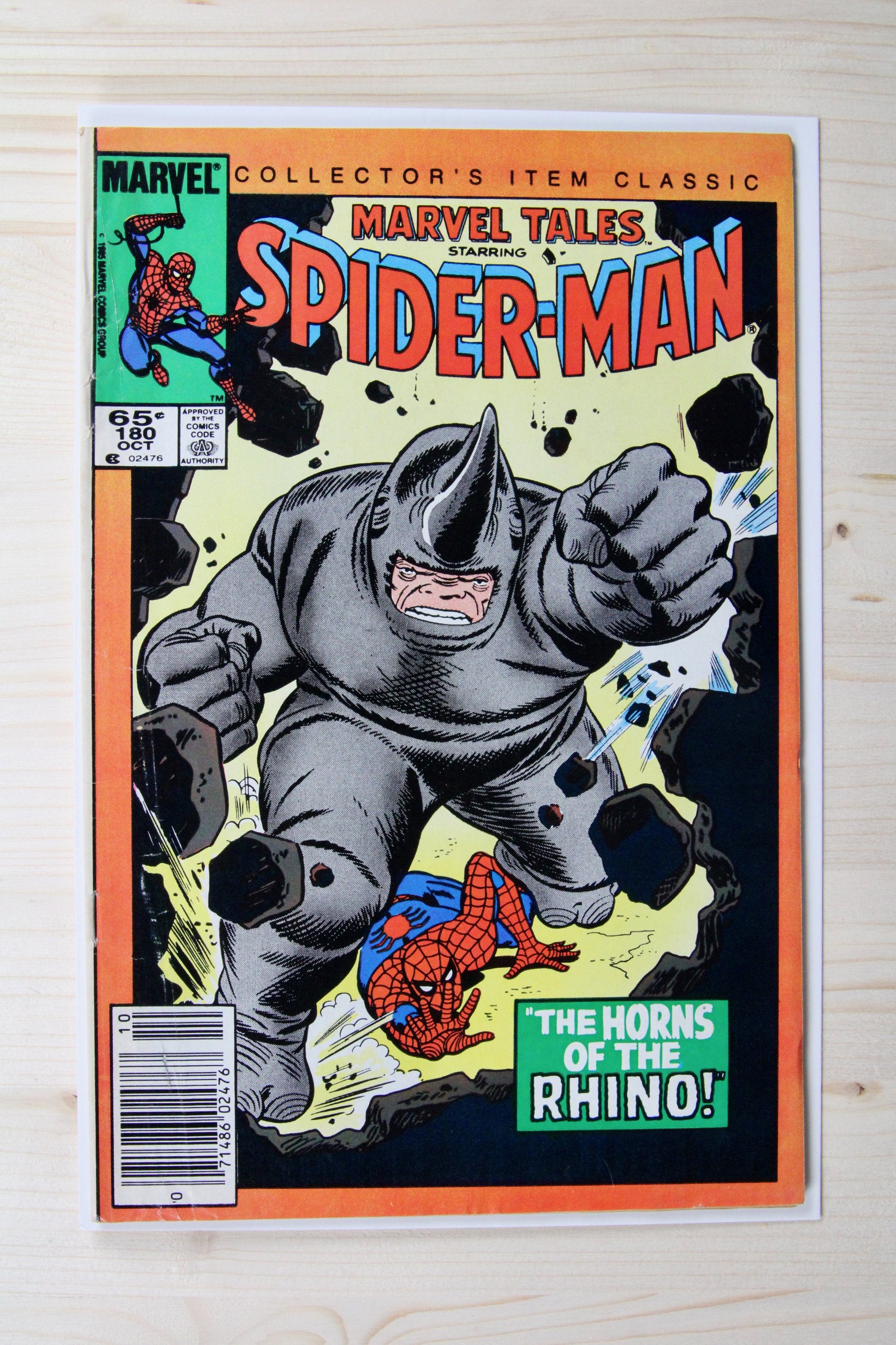Marvel Tales Starring Spider-Man #180 – Marvel (1985) 6.5 FN+ Mark Jewelers