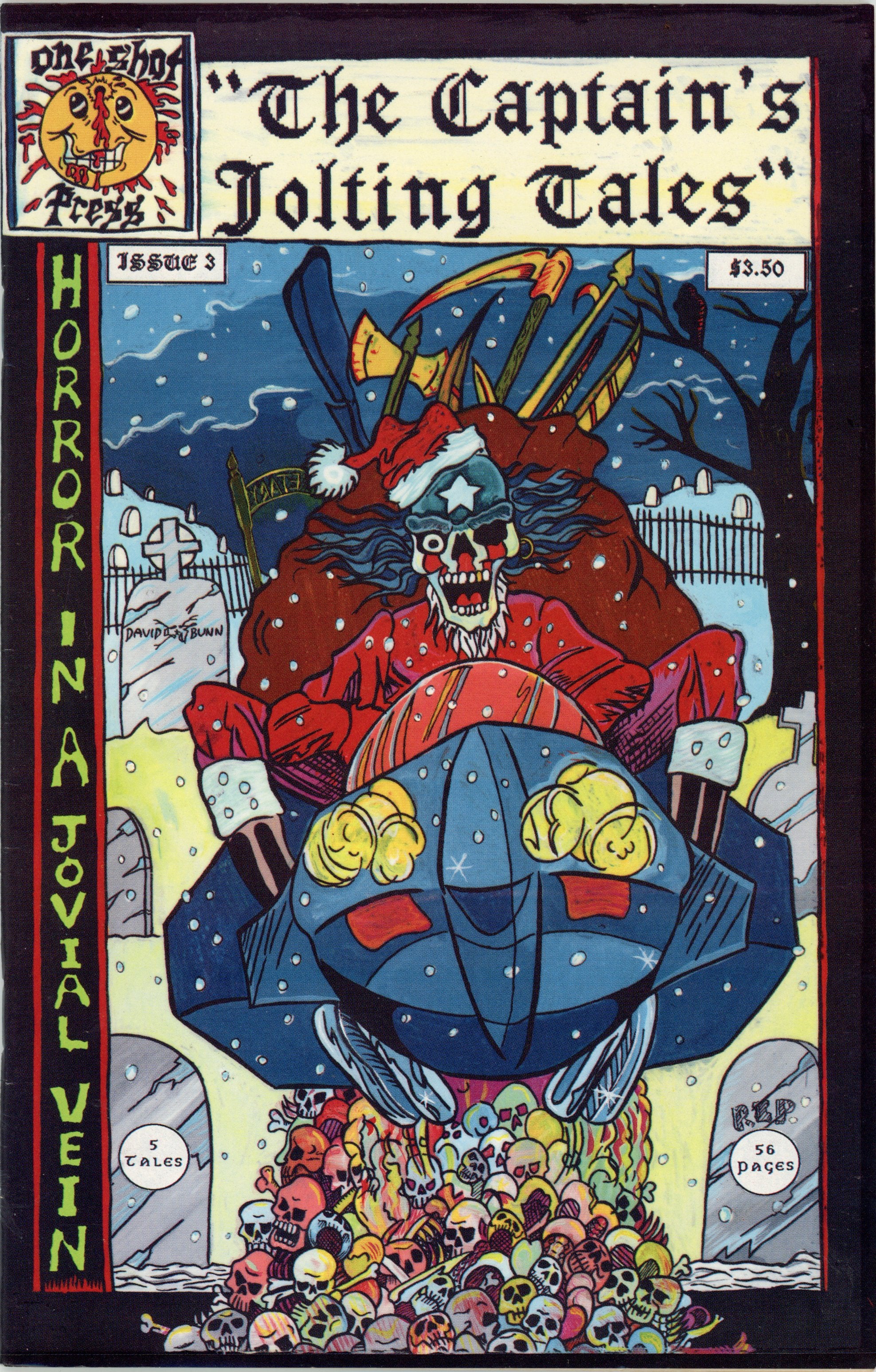 The Captain's Jolting Tales #3 – One Shot Press (1992) NM