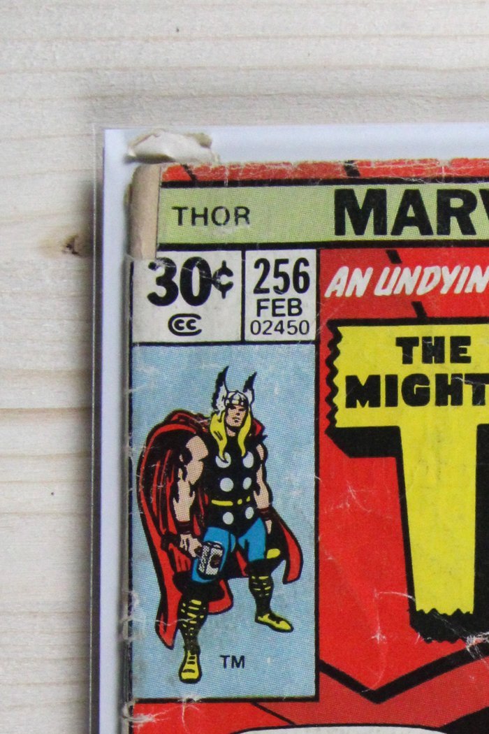 Thor #256 – Marvel (1977) 3.5 VG- The Quest for Odin