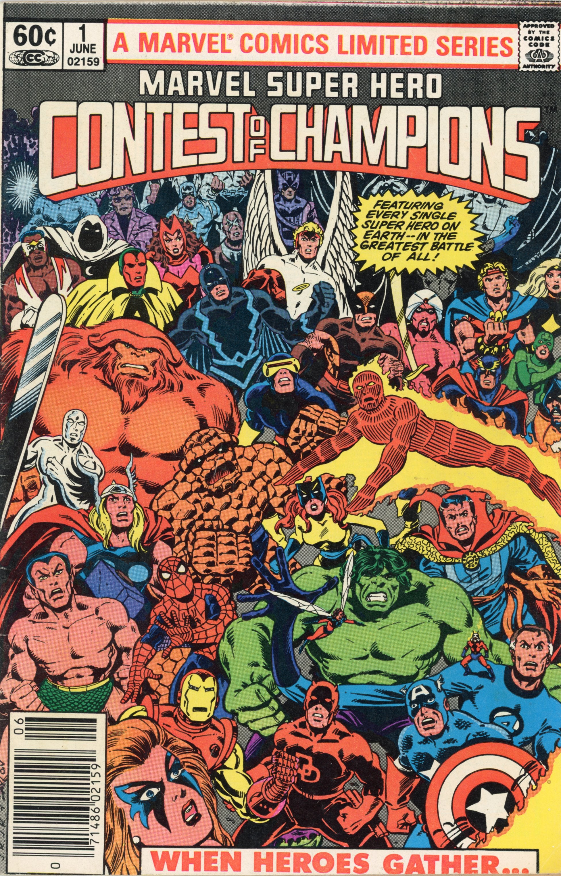 Marvel Super Hero Contest of Champions 1-3 (1979) Complete Full Series