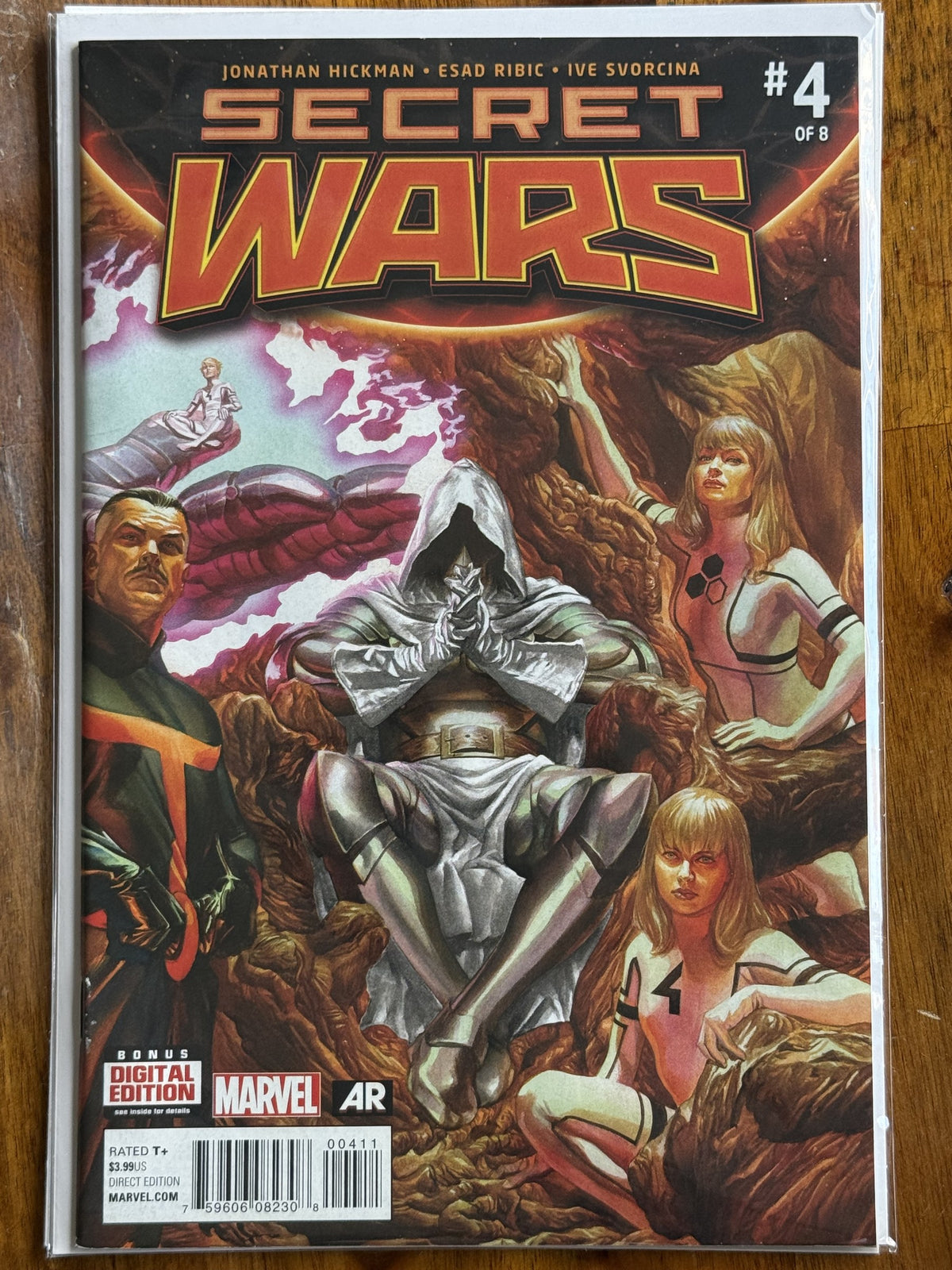 Secret Wars #4 – Marvel Comics (2015) 9.2 NM-