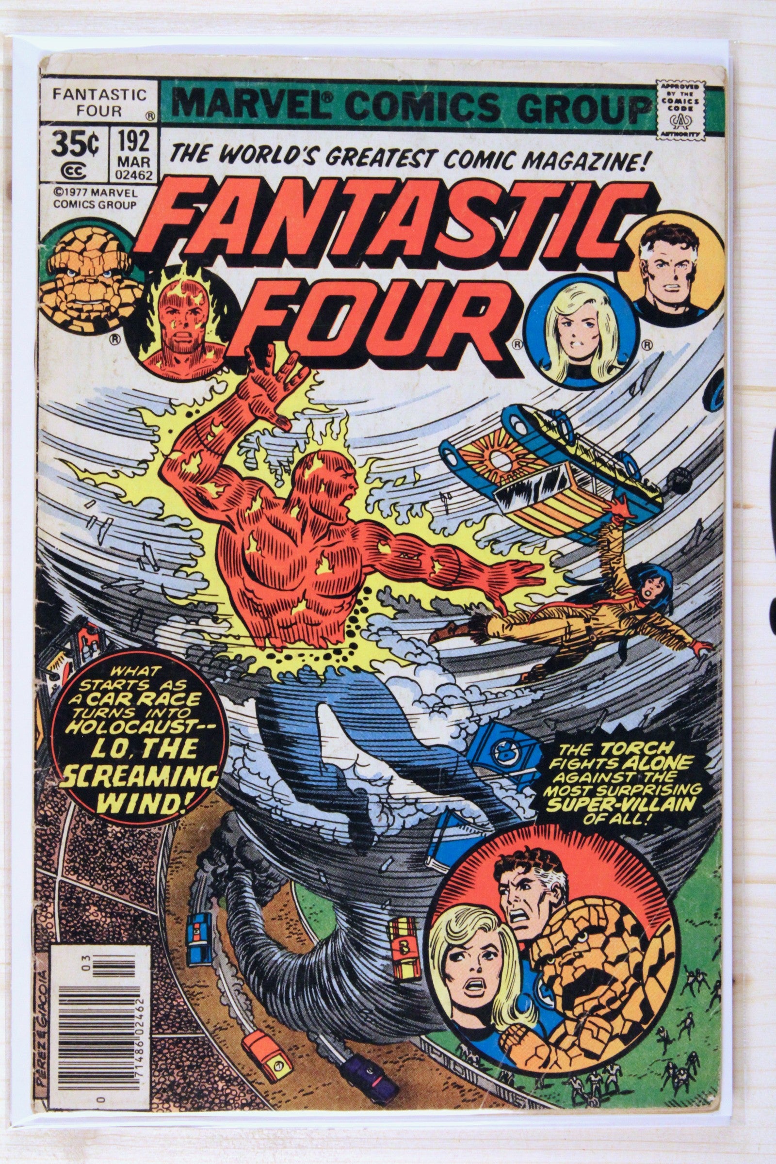Fantastic Four #192 – Marvel (1978) 5.5 FN- Joe Sinnott | Newsstand Edition