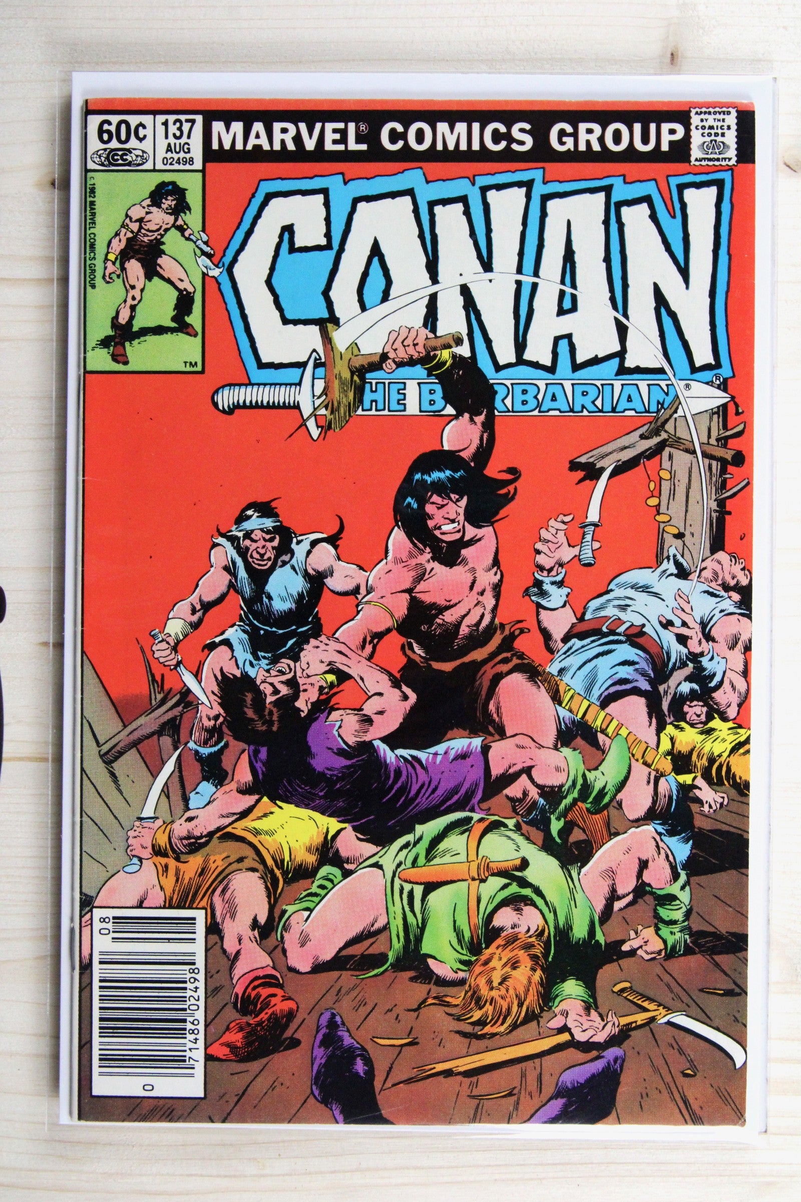 Conan the Barbarian #137 – Marvel (1982) 8.0 VF Newsstand Edition