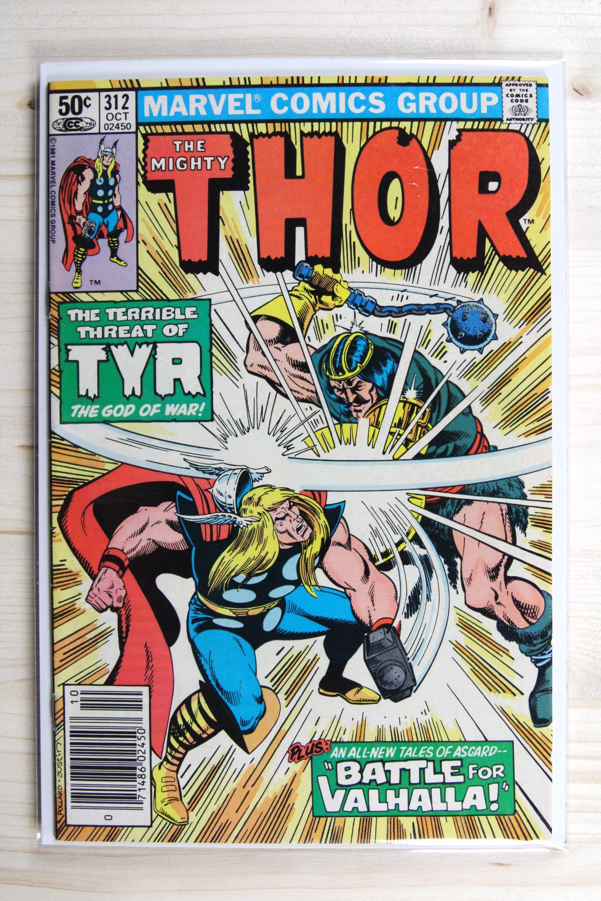 Thor #312 – Marvel (1981) 8.5 VF+ Terry Austin