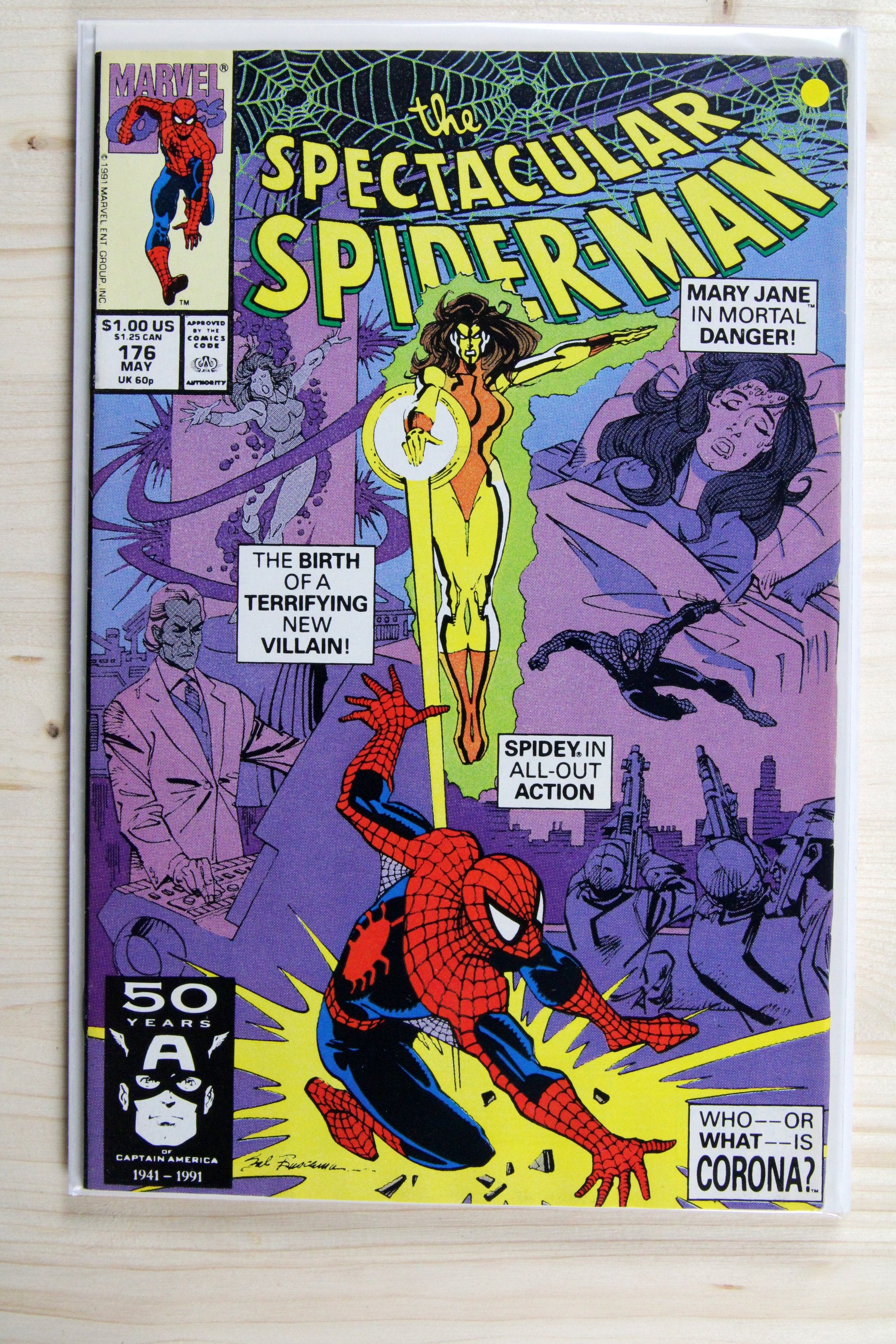 The Spectacular Spider-Man #176 – Marvel (1991) 9.2 NM-