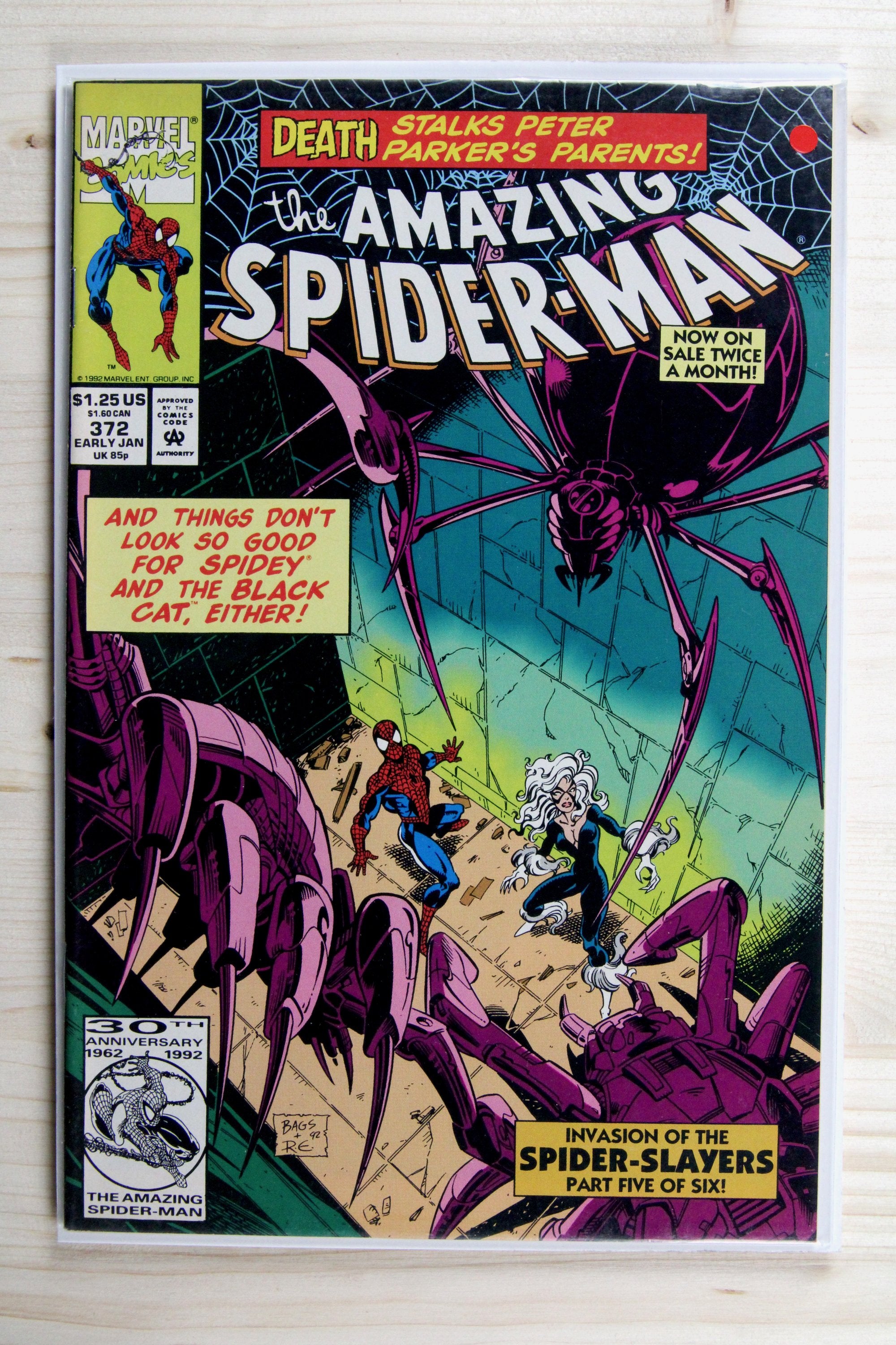The Amazing Spider-Man #372 – Marvel (1993) 9.2 NM-