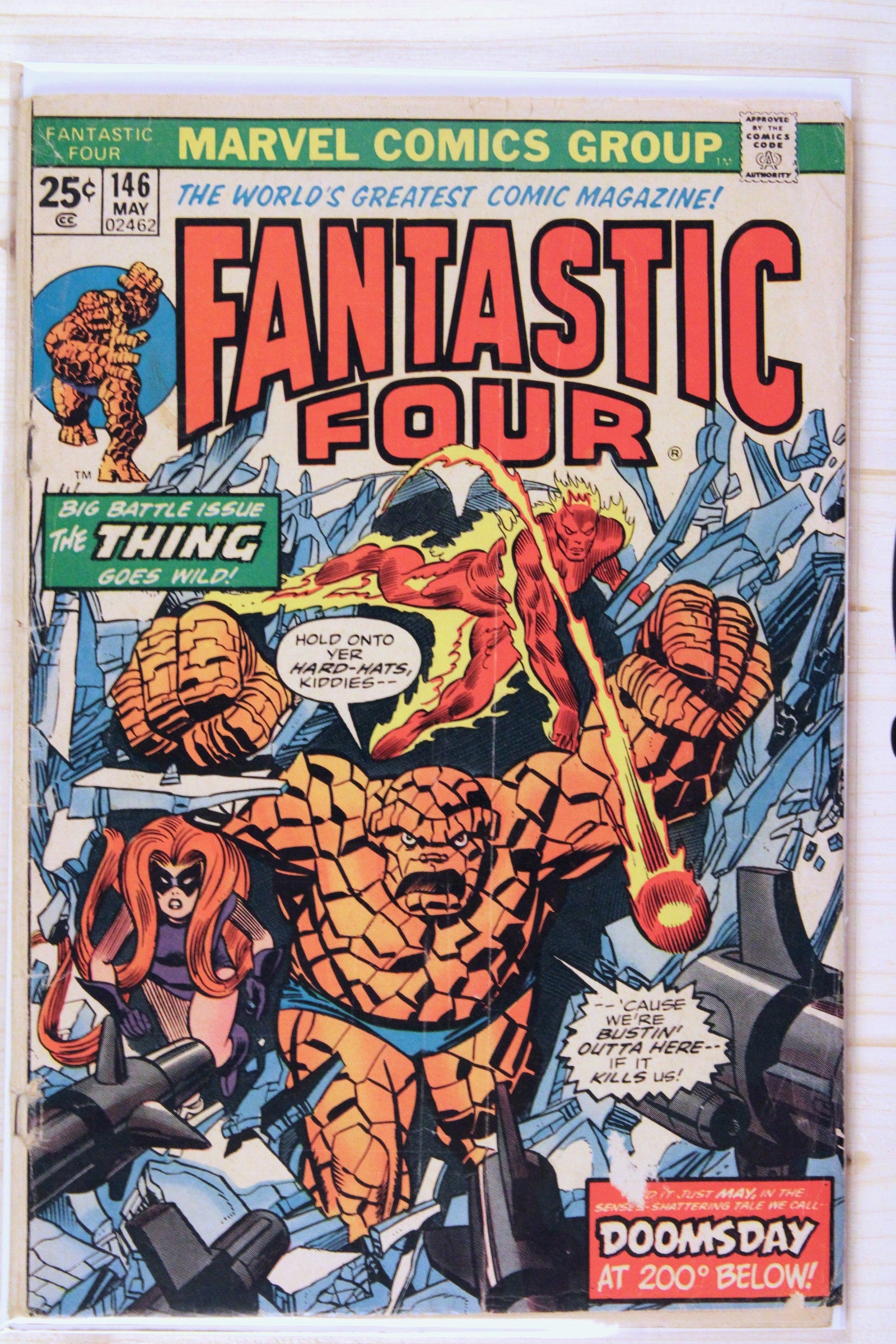 Fantastic Four #146 – Marvel (1974) 4.5 VG+ Joe Sinnott