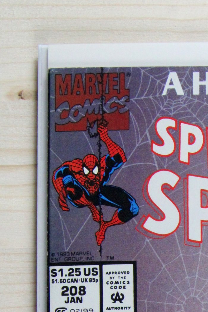 The Spectacular Spider-Man #208 – Marvel (1994) 9.2 NM- Newsstand